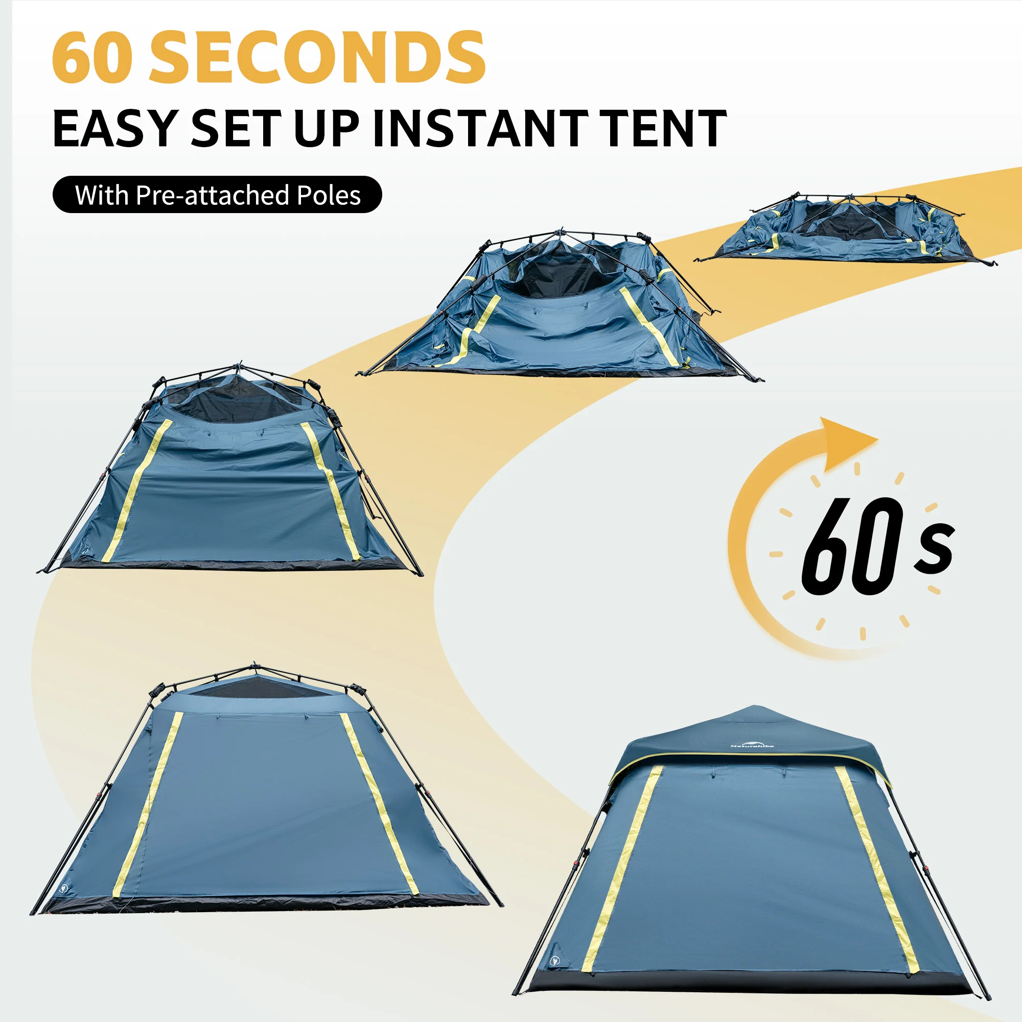 Cape™ Lite 6-Person Instant Cabin Tent - Image 3
