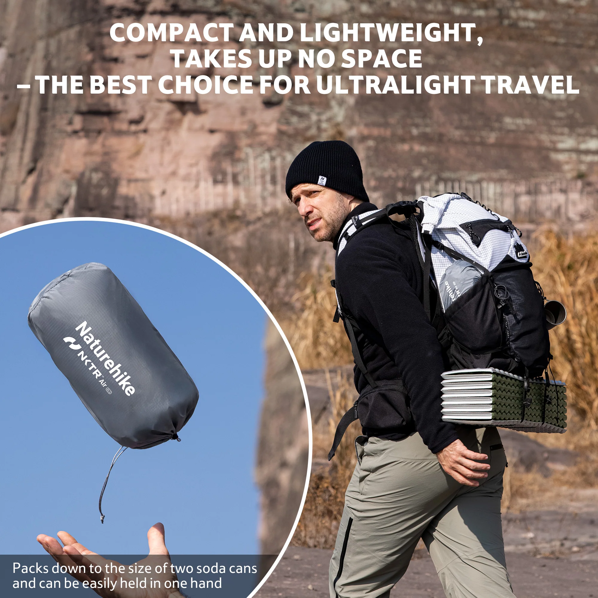 TuYe™ R5.8 Ultralight Inflatable Pad with Reinforced Sidewalls - Image 2