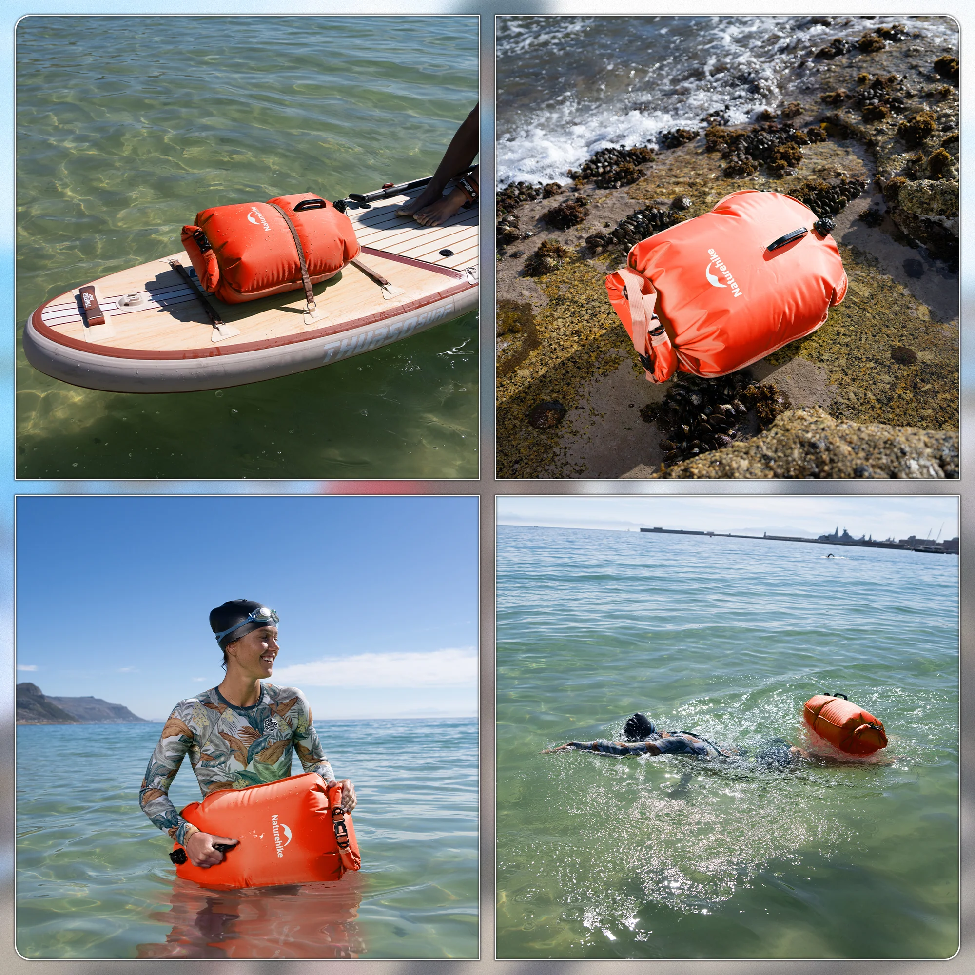 25L High Visible Safety Dry Bag - Image 10