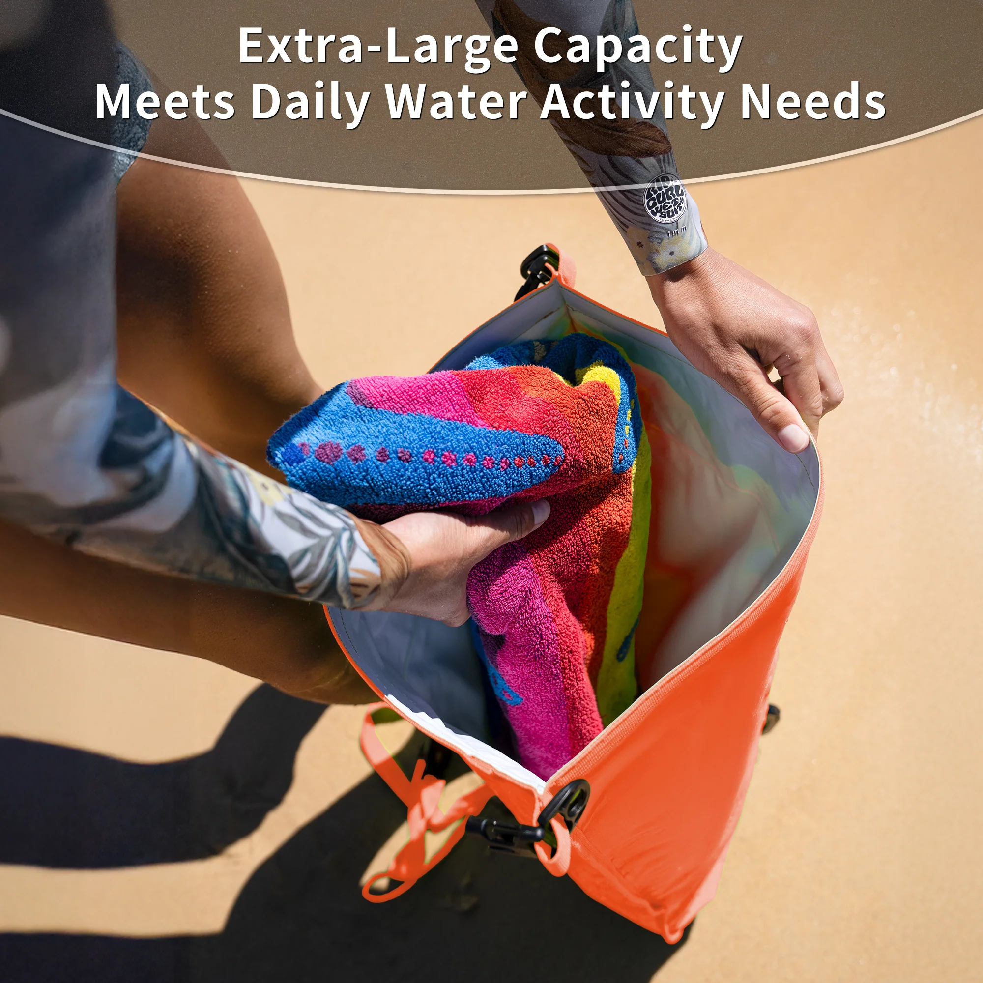 25L High Visible Safety Dry Bag - Image 9