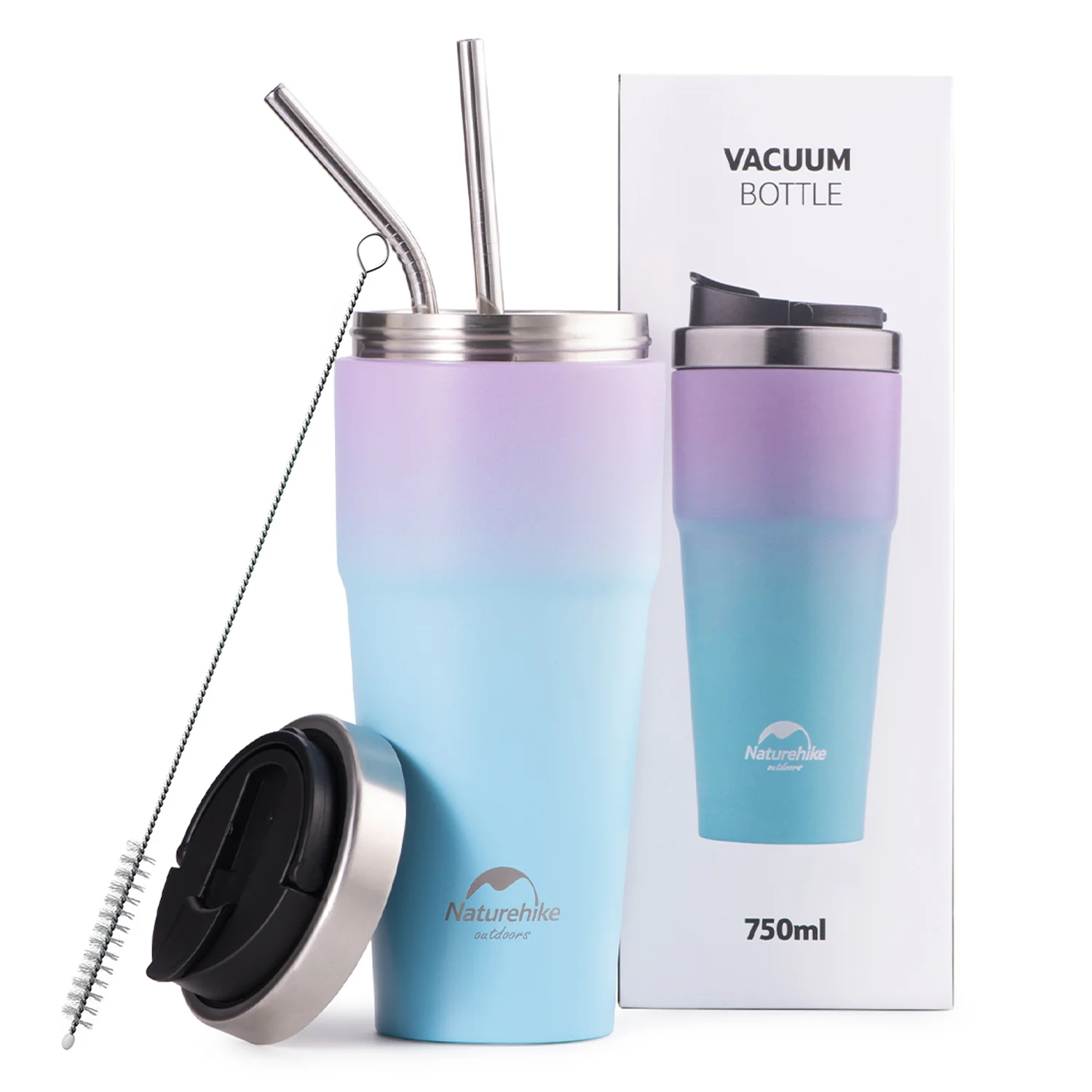 750ml HOT/COLD Stainless Steel Travel Coffee Cup - Image 9