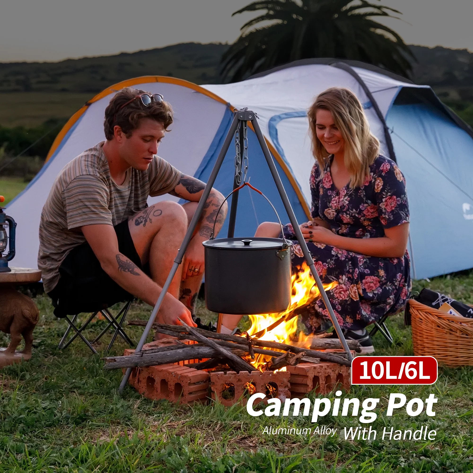 Aluminum Alloy Hanging Pot 10L - Image 5
