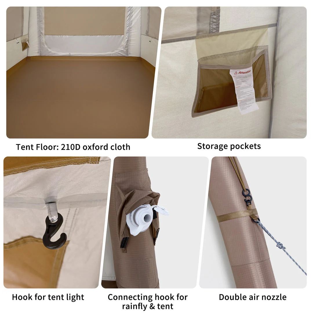 Ango air 3 inflatable 4 Season tent - Image 6