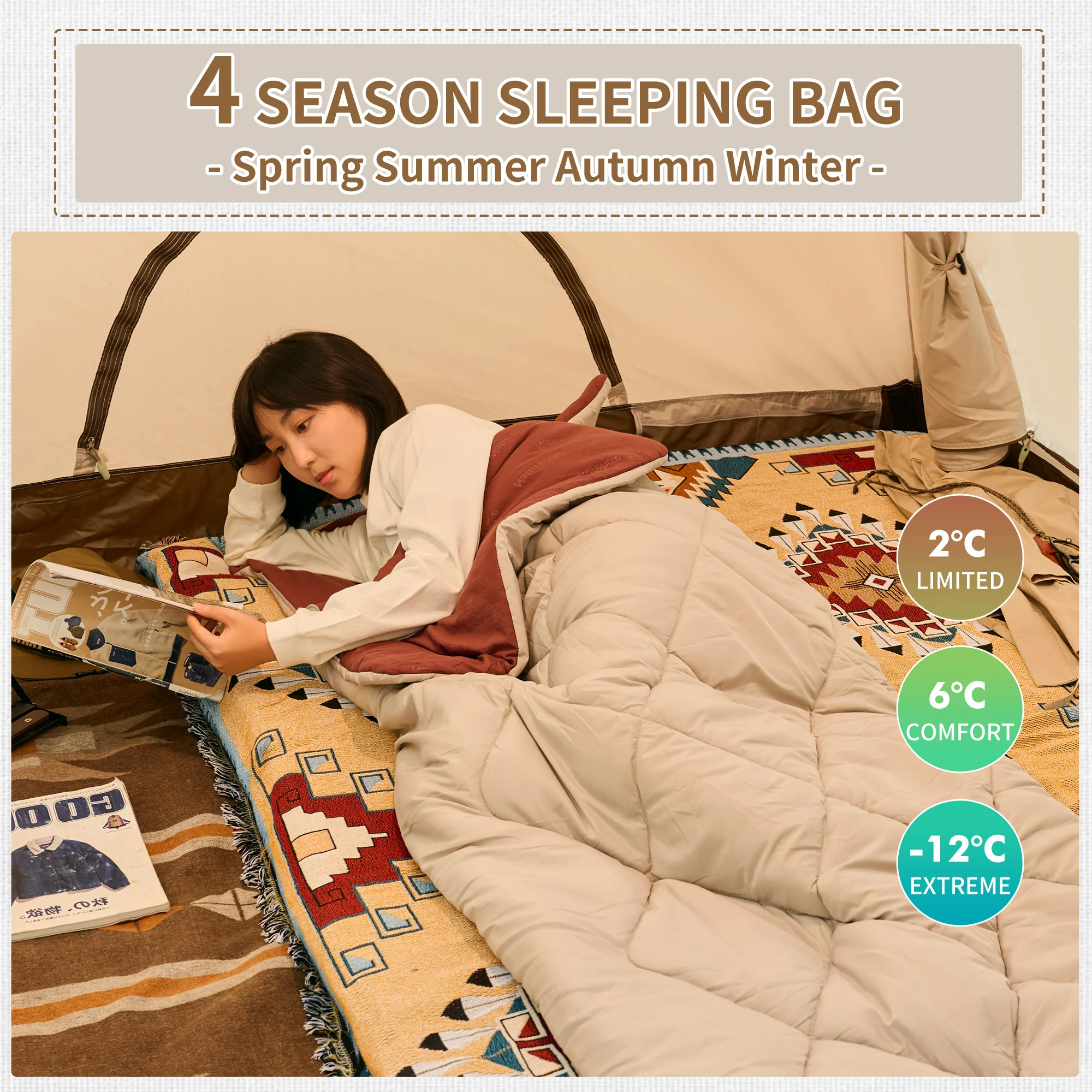 Autumn Maple™ R350 Sleeping Bag - Image 3
