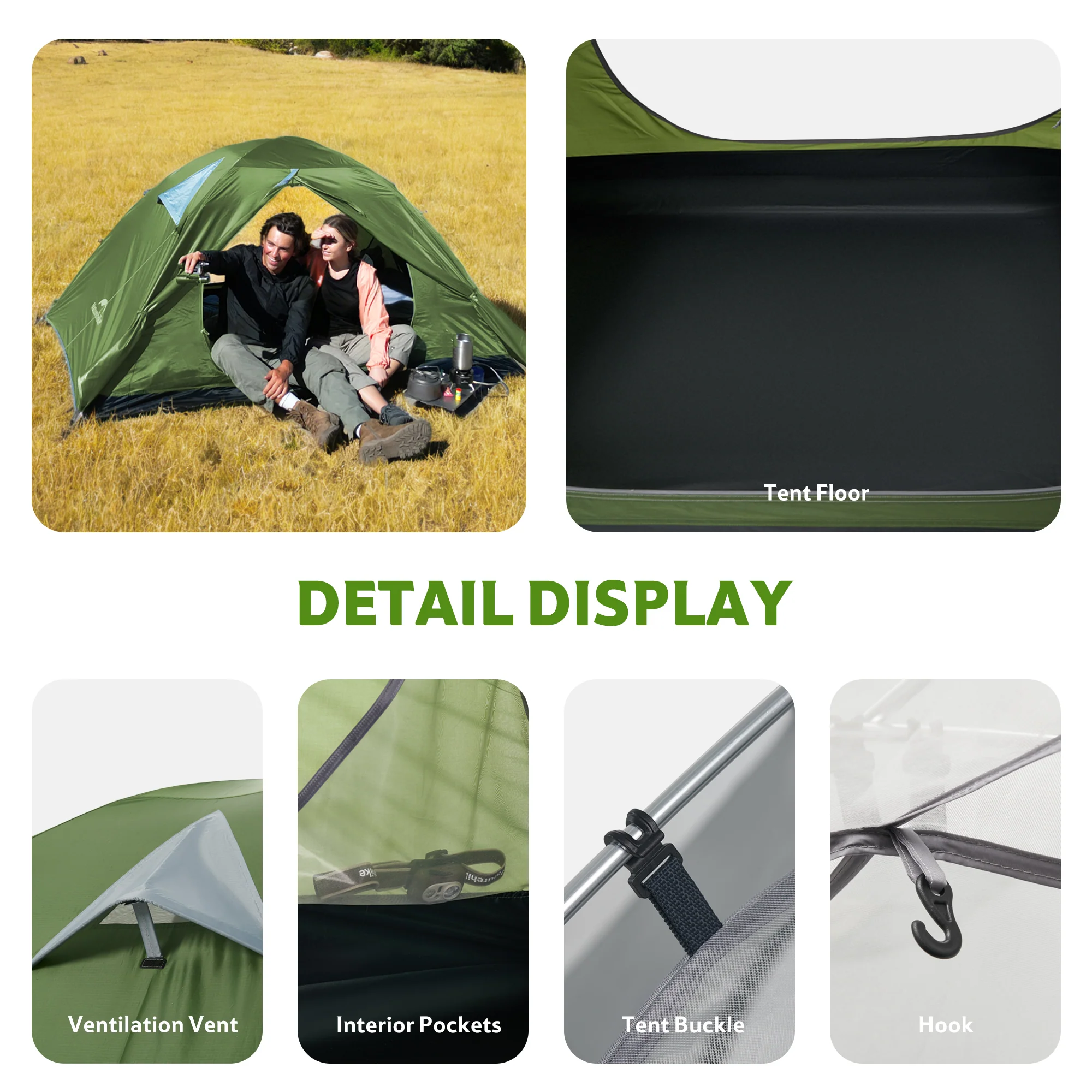 Bleik™ 2-Person Backpacking Tent - Image 12