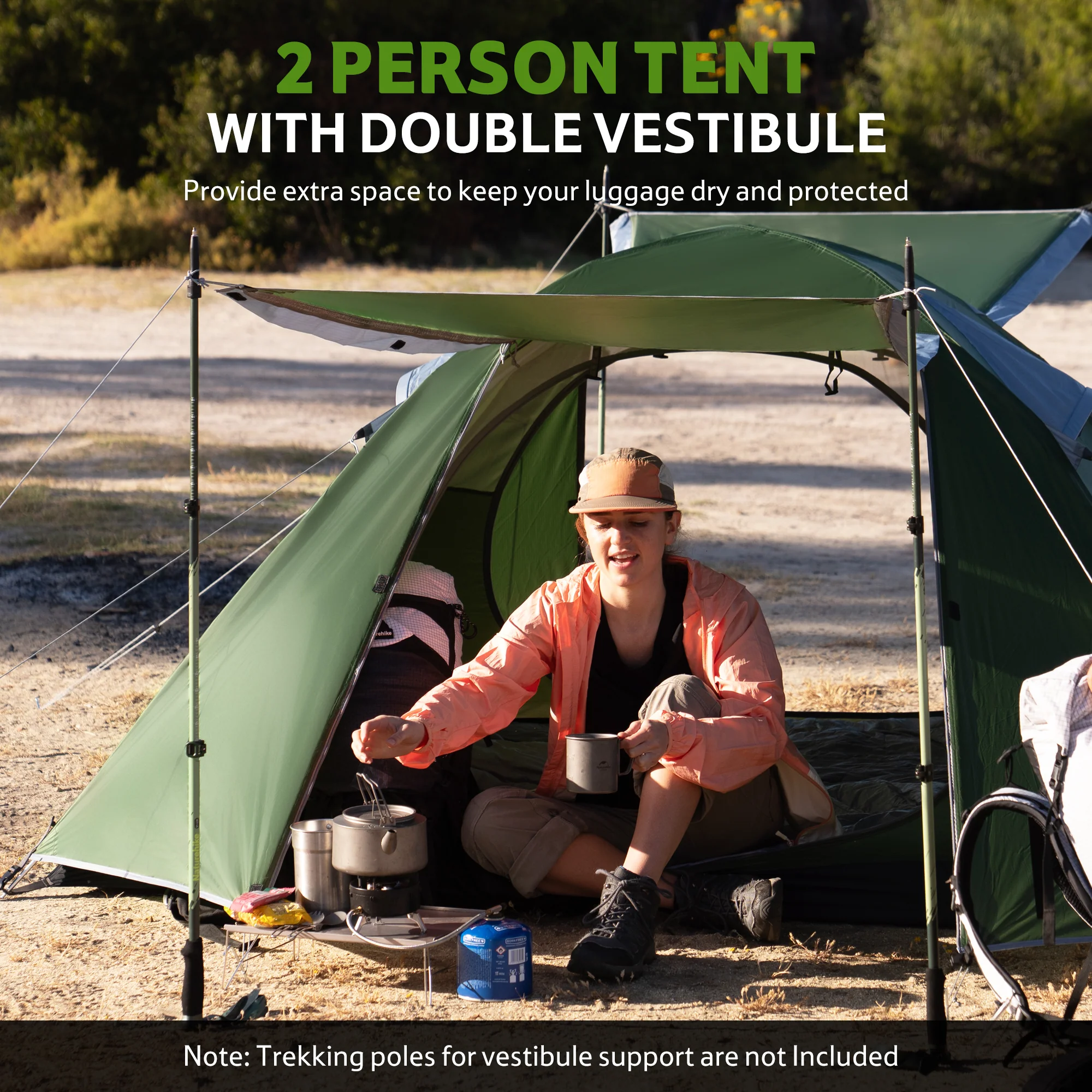 Bleik™ 2-Person Backpacking Tent - Image 14