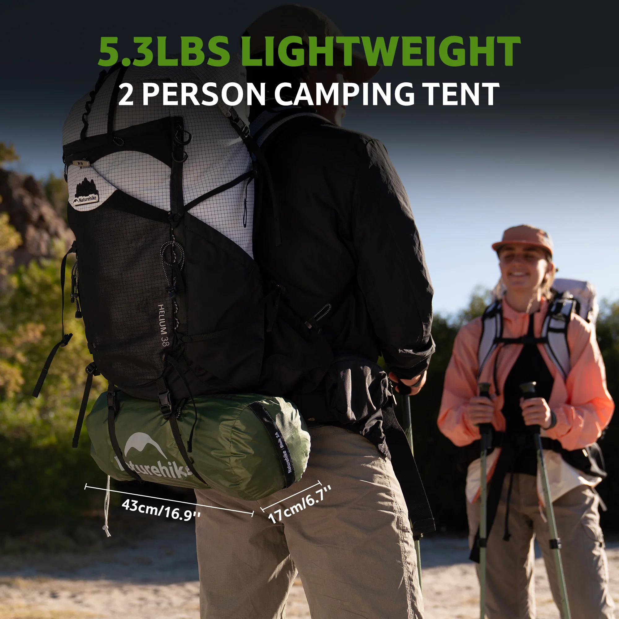 Bleik™ 2-Person Backpacking Tent - Image 5