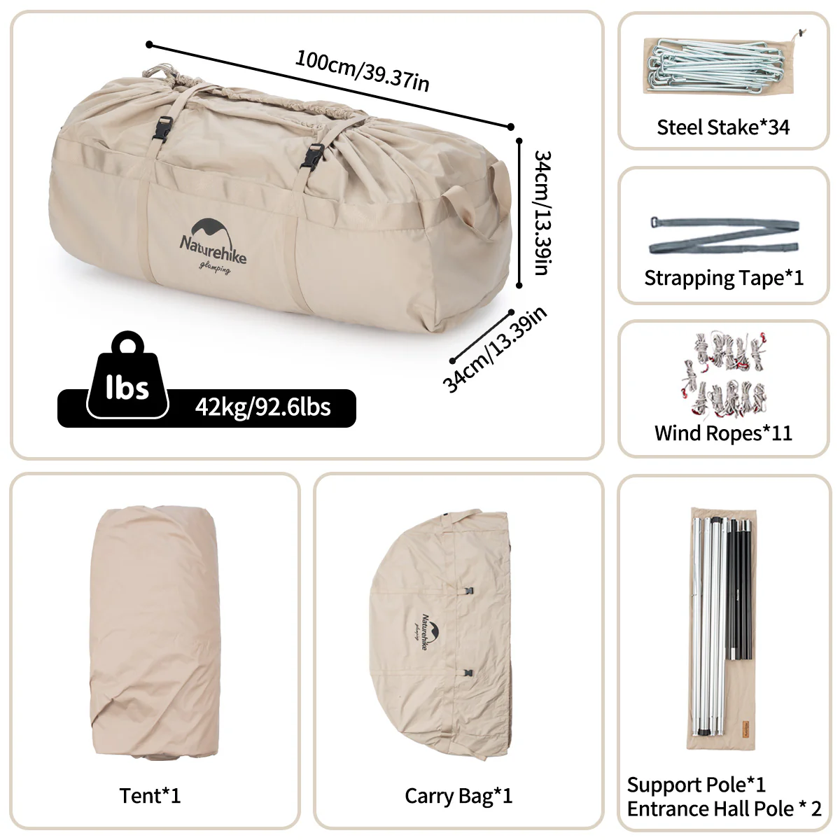Brighten 20 6 Person Glamping Tent - Image 12