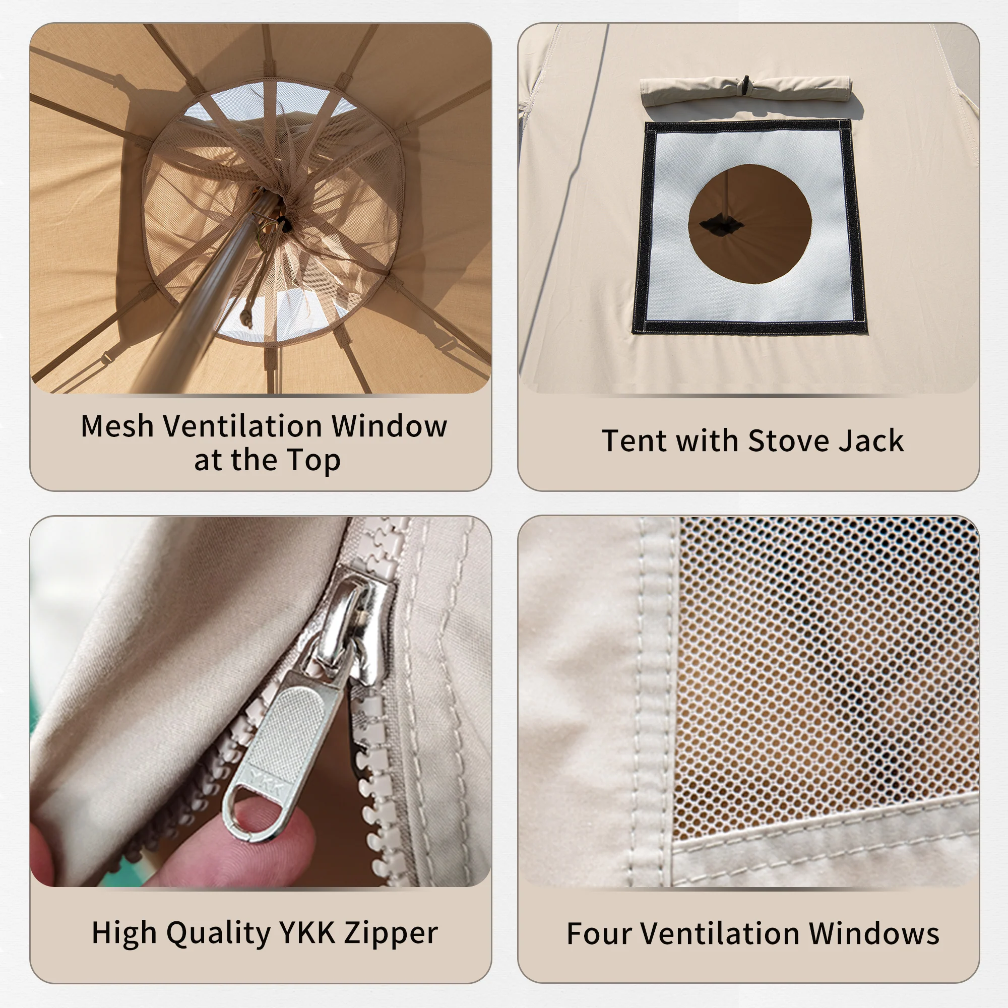 Brighten 12.3 4 Person Glamping Tent - Image 10