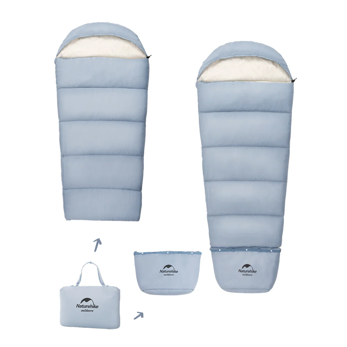 C180 Envelope Kids Sleeping Bag - Image 2