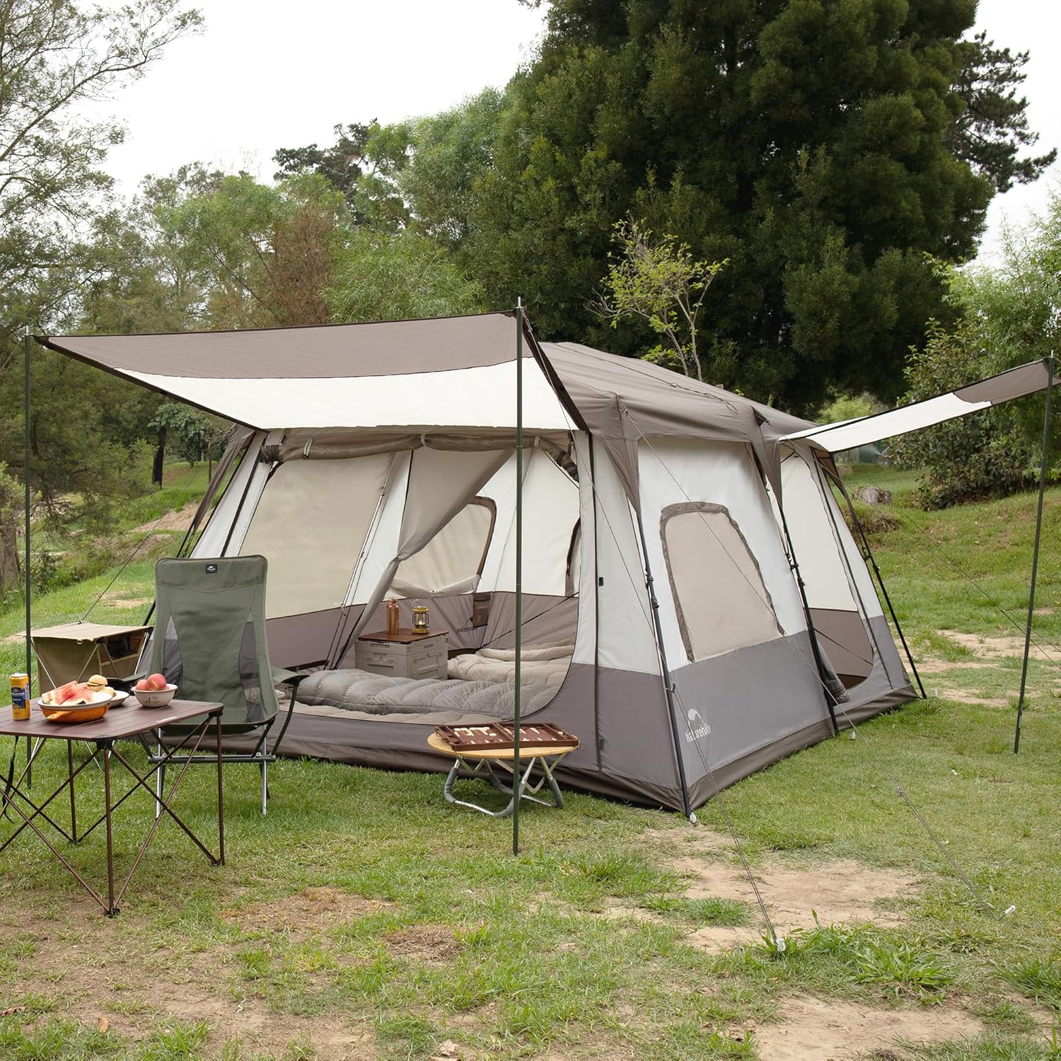 Cape™ 8.3 6-Person Square Pop-Up Camping Tent - Image 9