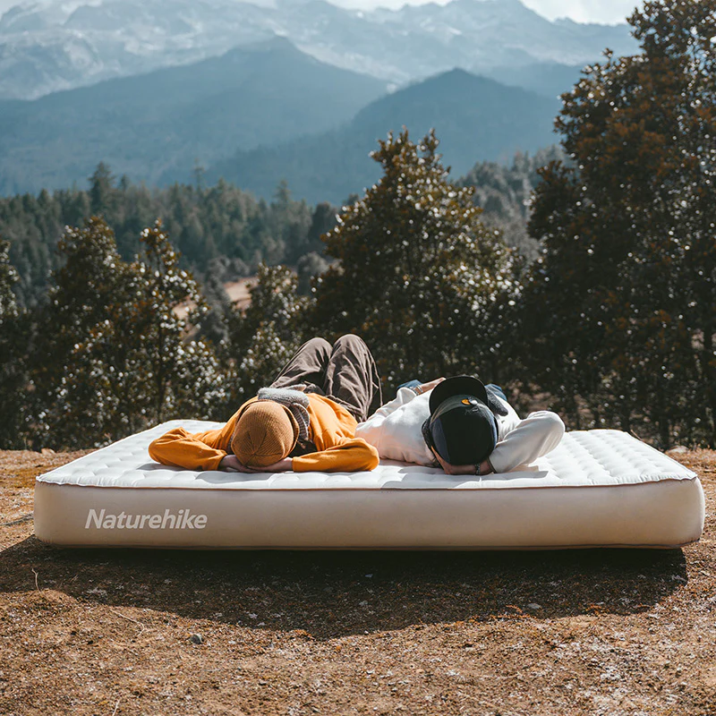 (CHENJING) Cloth inflatable Bed With Built-In Pump - Image 4