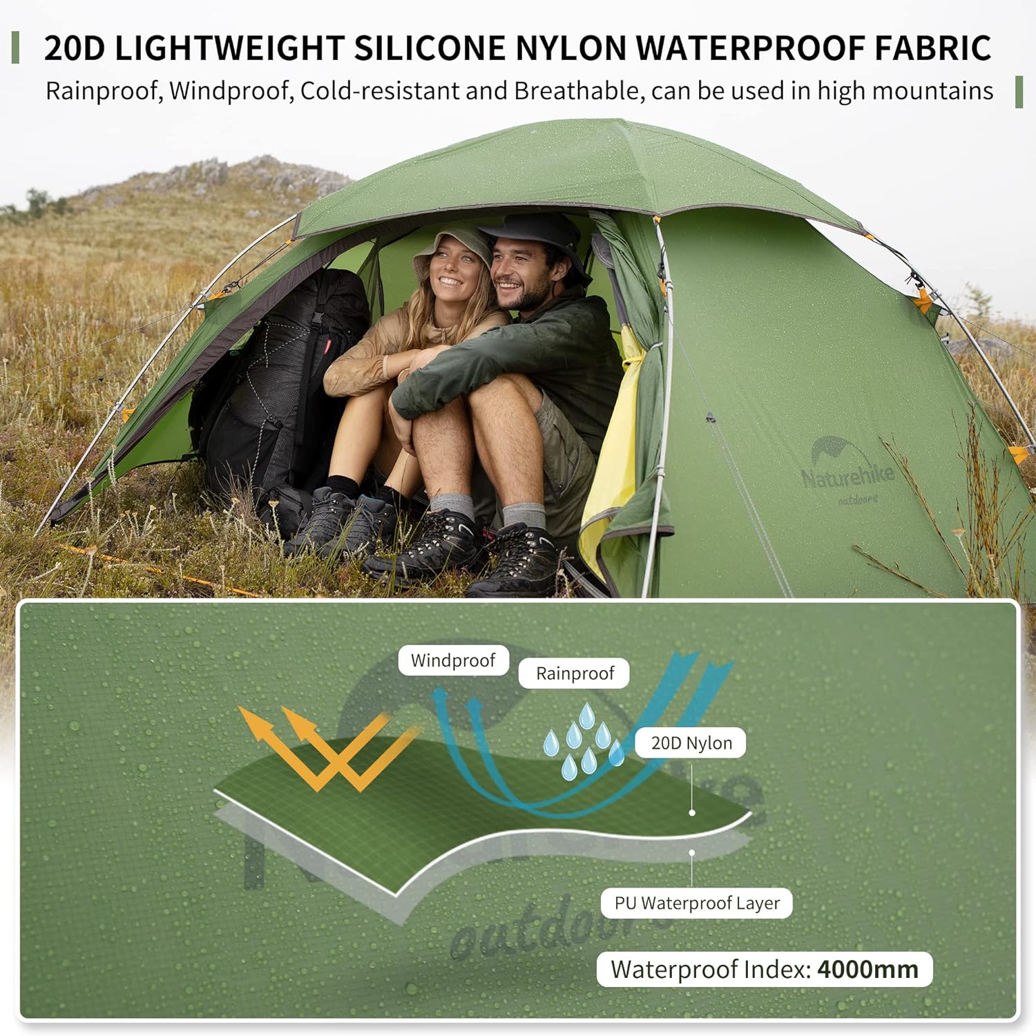 Cloud Peak™ 2-Person 4-Season Backpacking Tent - Image 3
