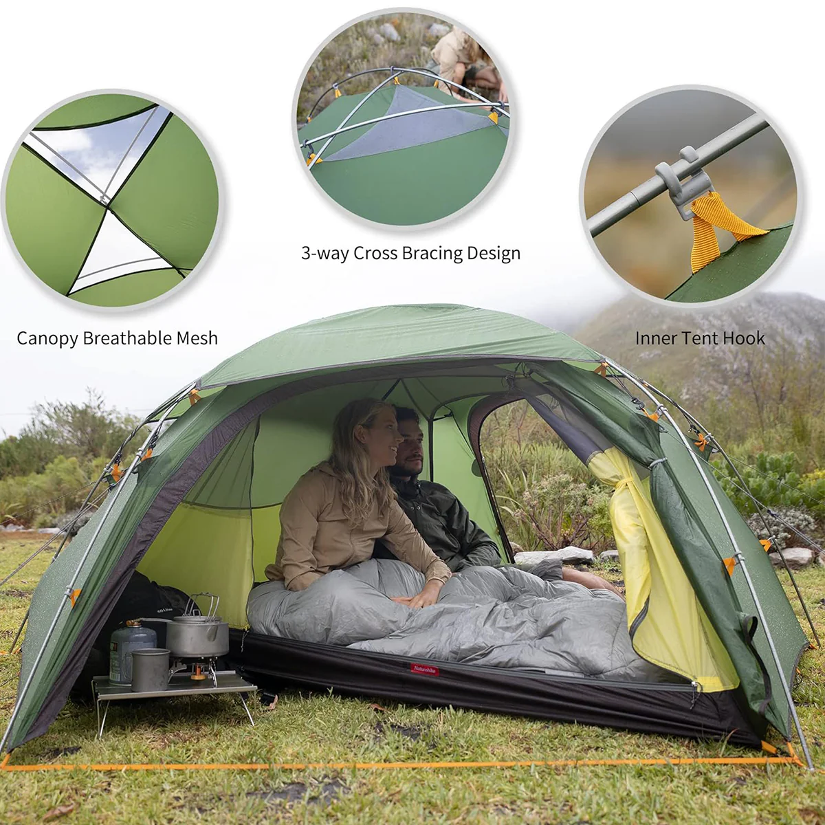 Cloud Peak™ 2-Person 4-Season Backpacking Tent - Image 5