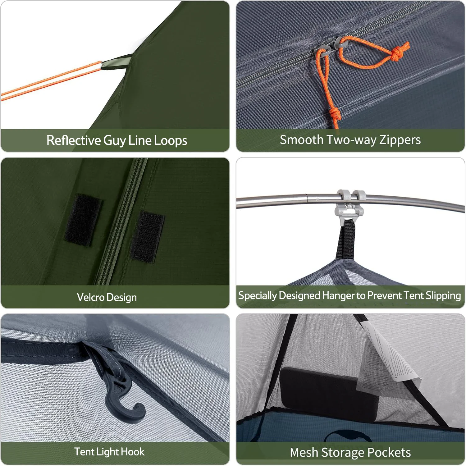 Cloud Trek™ 1-Person Ultralight Bikepacking Tent - Image 6