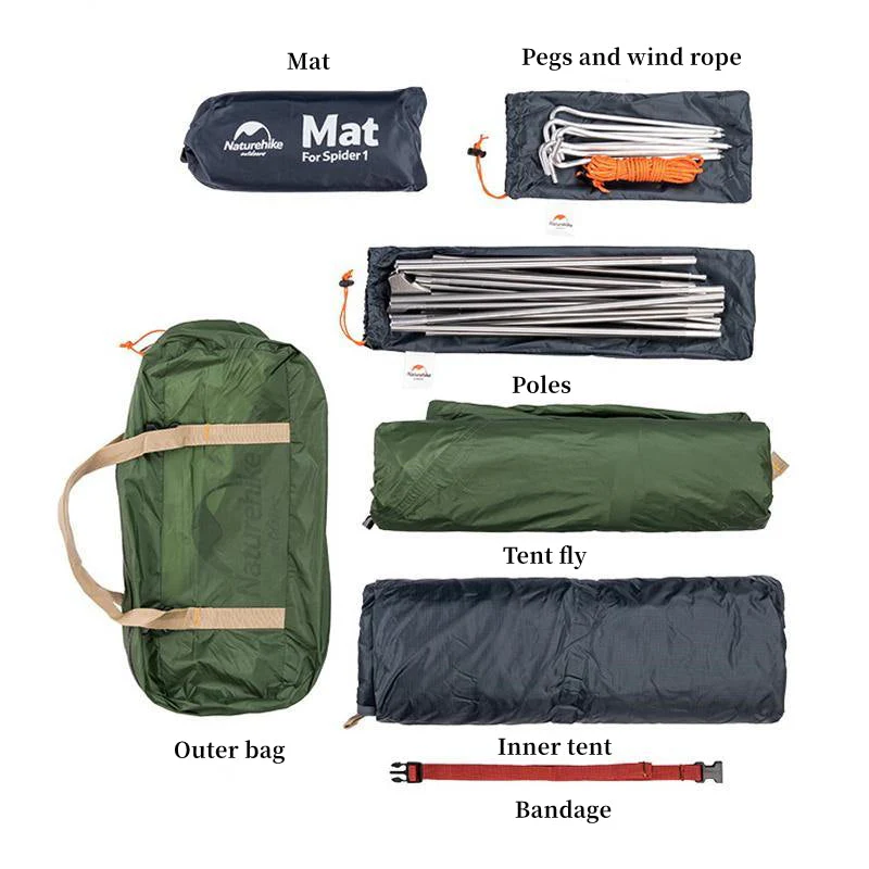 Cloud Trek™ 1-Person Ultralight Bikepacking Tent - Image 7