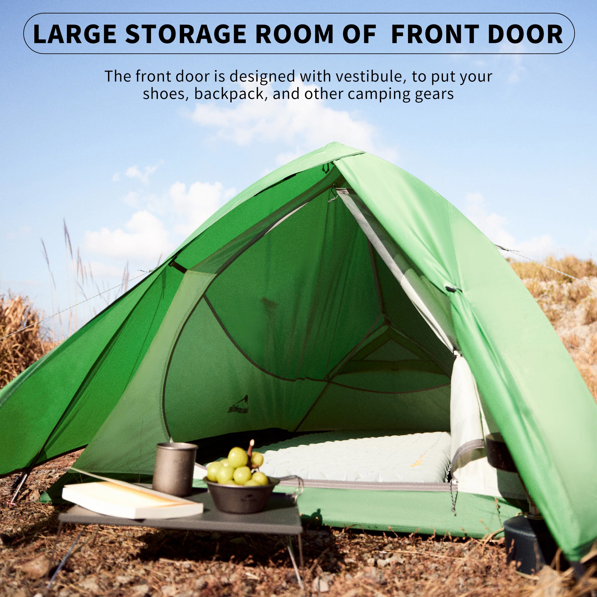 Cloud Up™ Base 1-Person Ultralight Backpacking Tent - Image 4