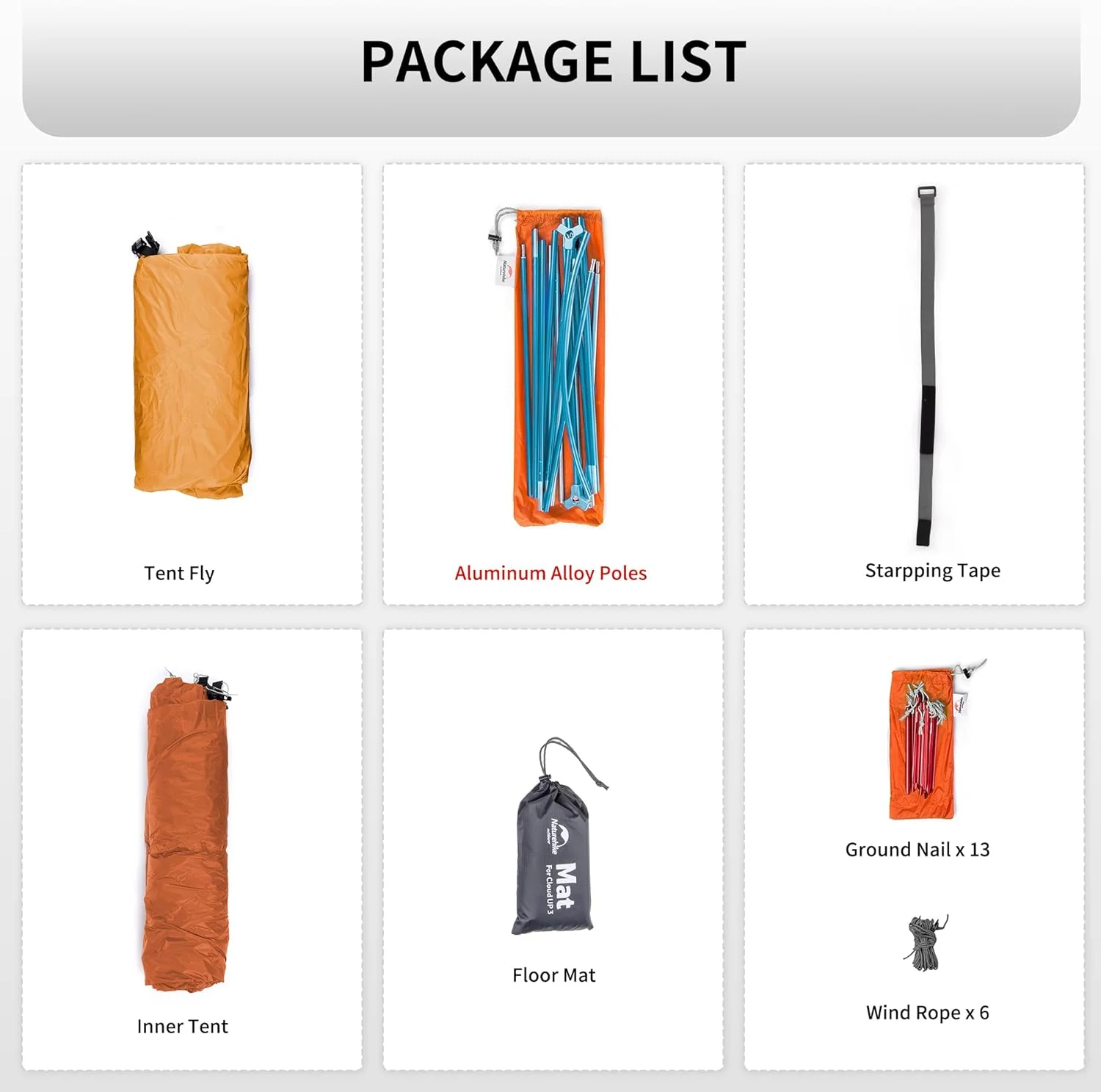 Cloud Up™ Base 3-Person Ultralight Backpacking Tent - Image 16
