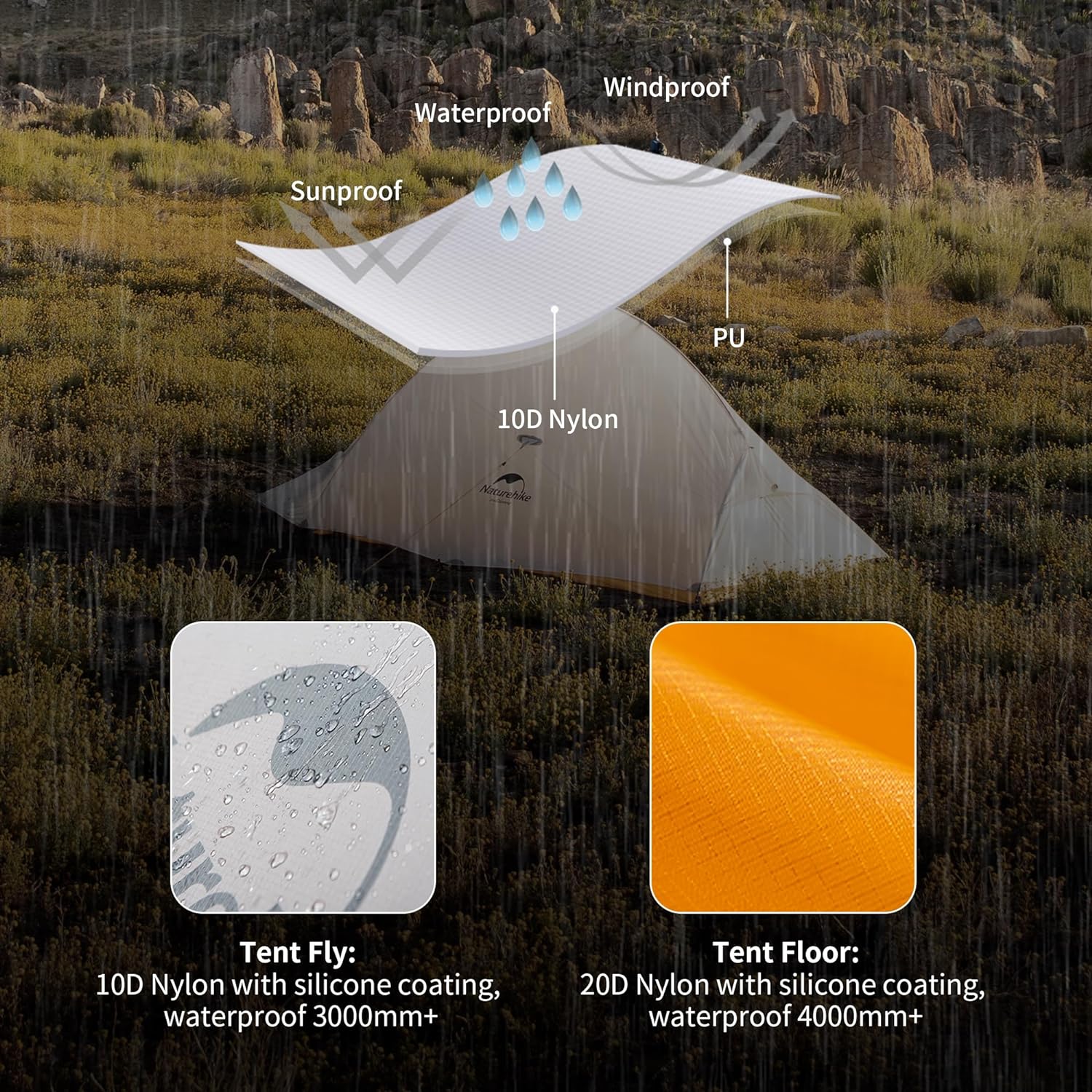 Cloud Up™ EXT 2-Person Ultralight Backpacking Tent - Image 3