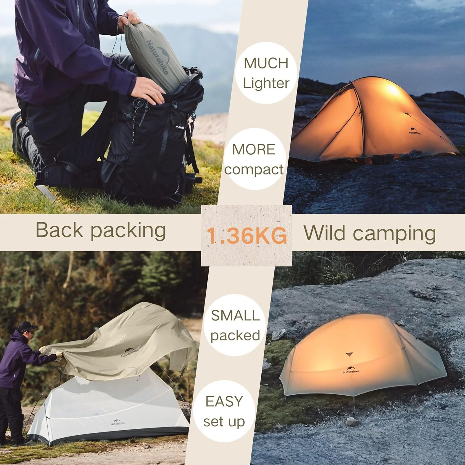 Cloud Up™ Pro 1-Person Ultralight Backpacking Tent - Image 7