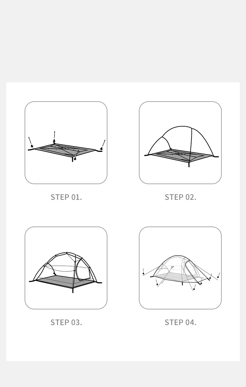 Cloud Up™ Pro 3-Person Ultralight Backpacking Tent - Image 5