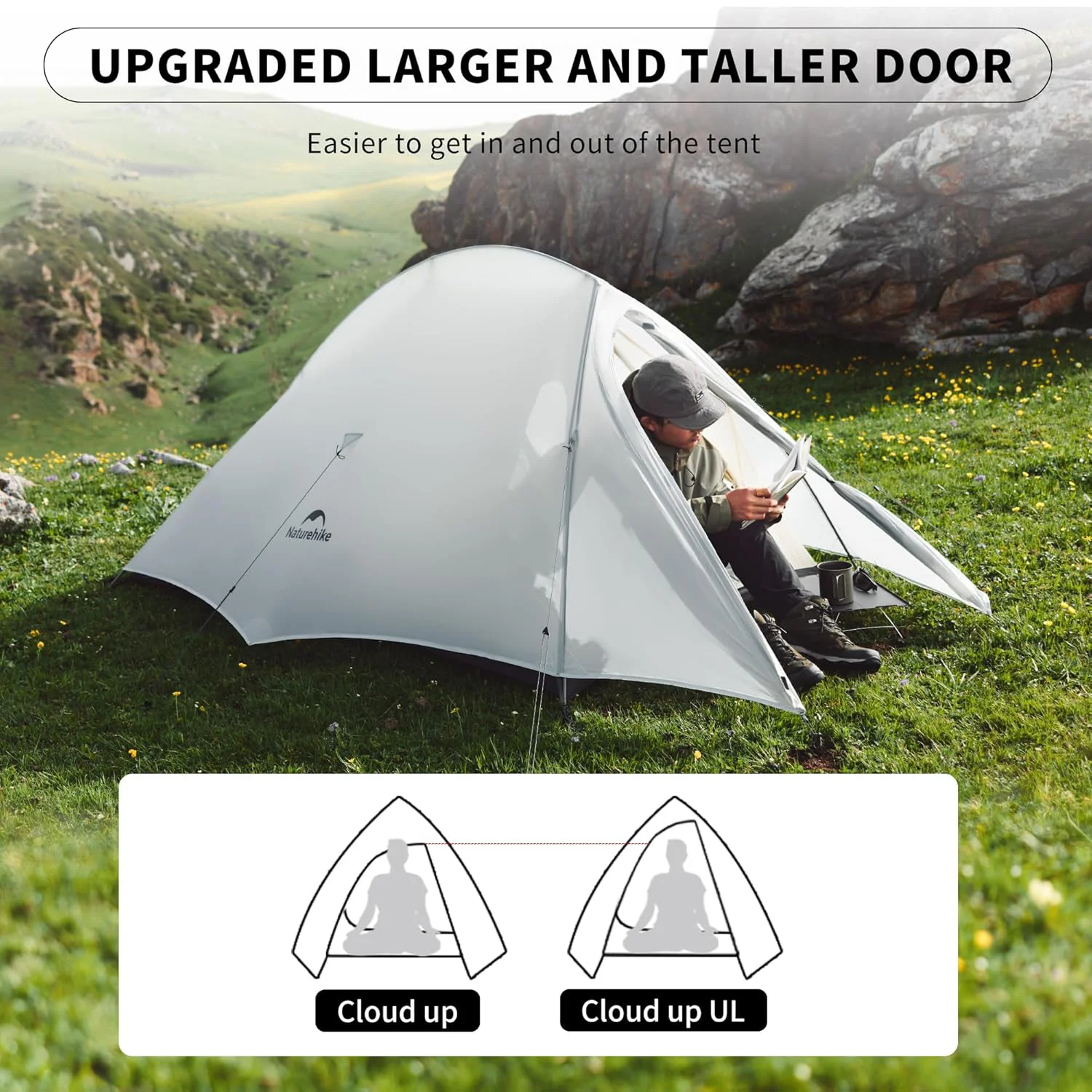 Cloud Up™ UL 1-Person Ultralight Backpacking Tent - Image 6