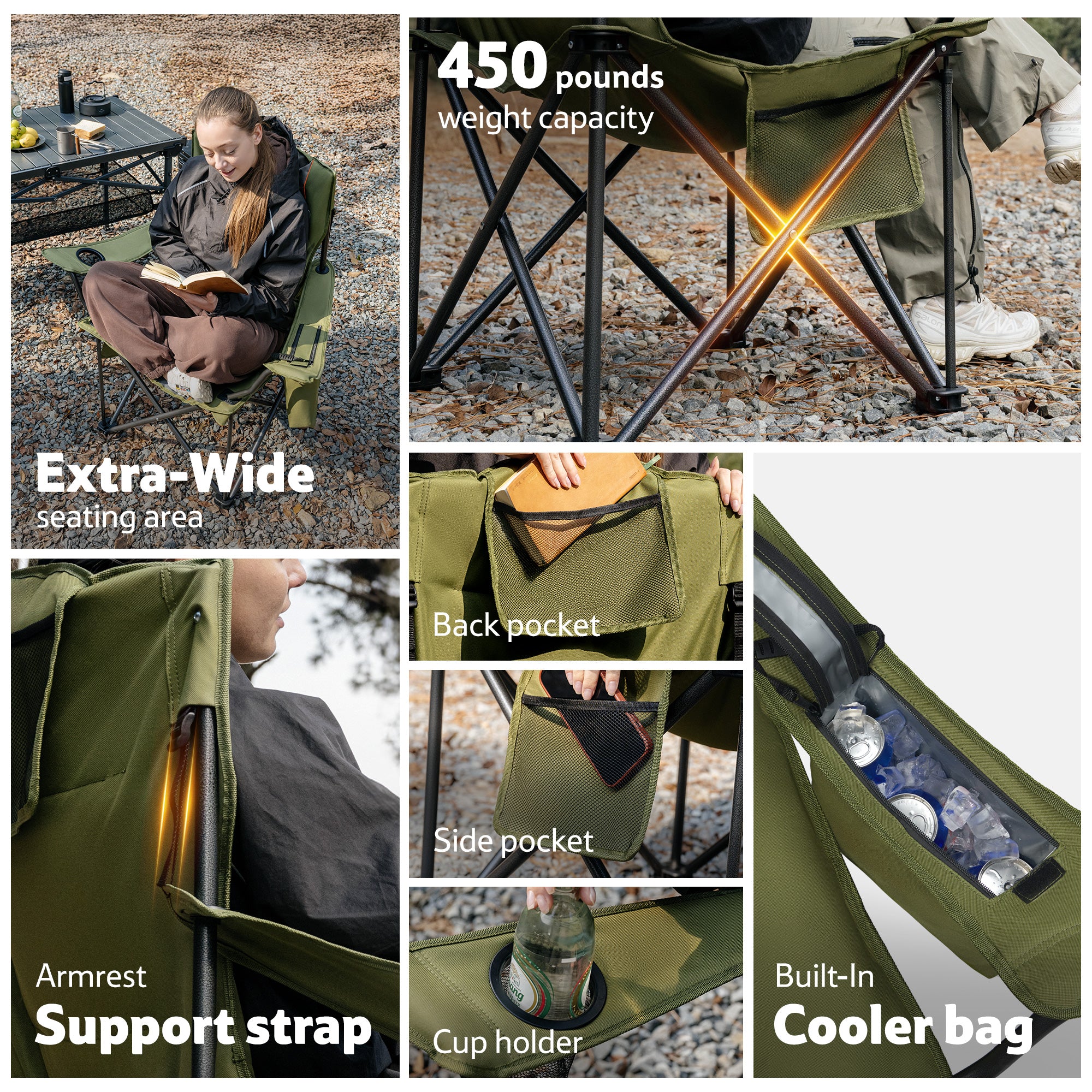 ComfortMax™ T01 Portable Camping Chair - Image 4