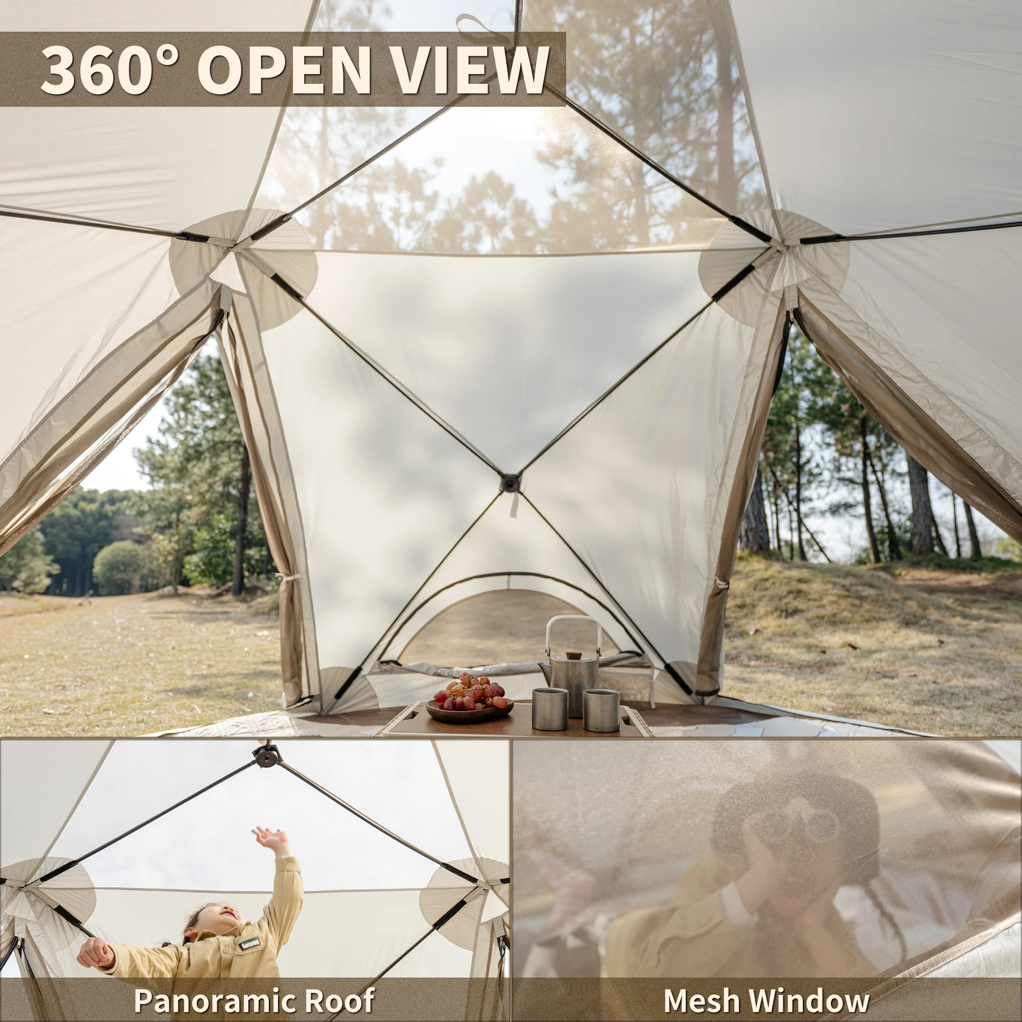 Cubby™ Instant Pop-up Camping Tent - Image 4