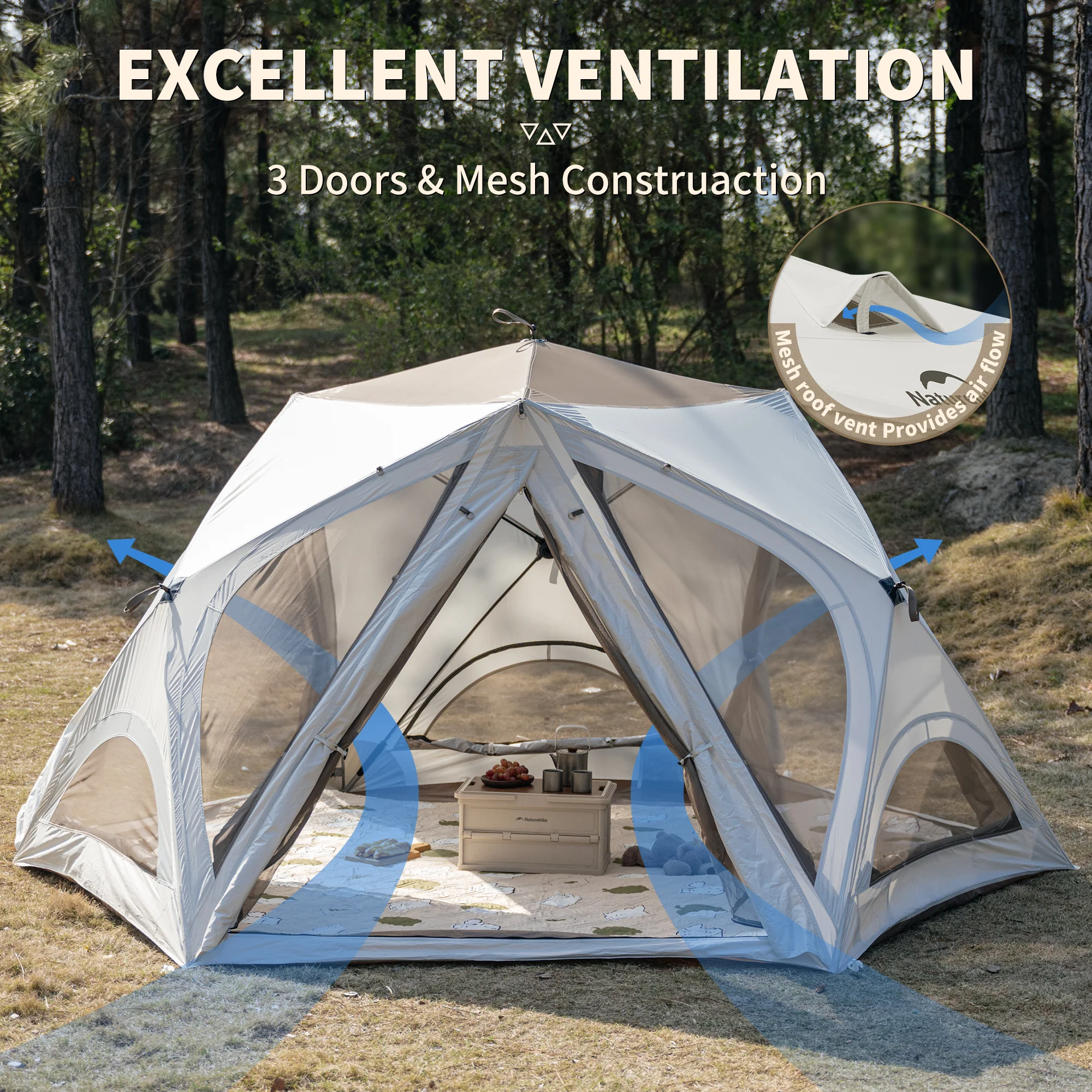 Cubby™ Instant Pop-up Camping Tent - Image 5