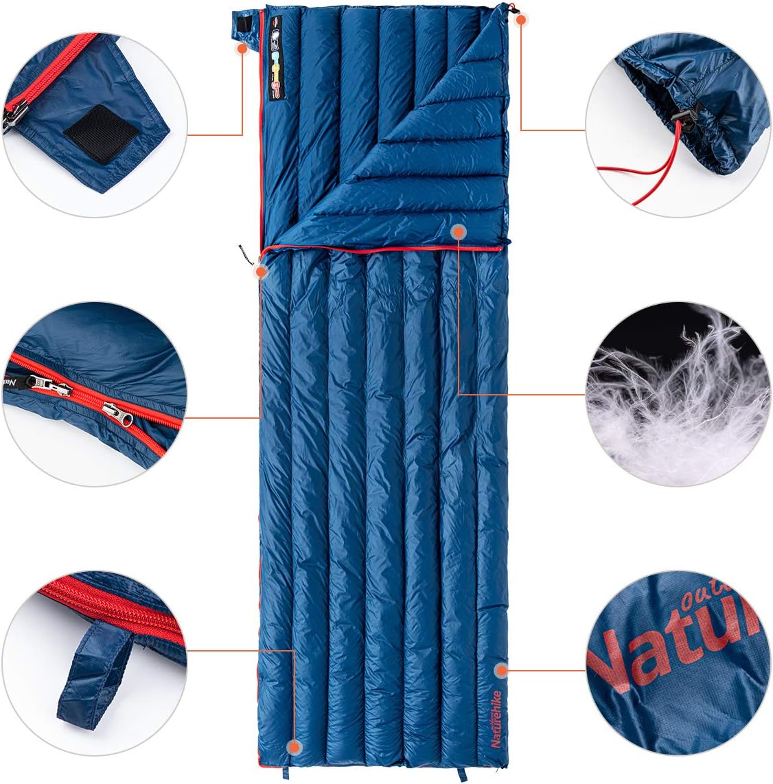 CW™280 Down Ultralight Sleeping Bag 51.9°F / 12°C - Image 6