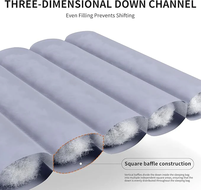 CW™400 Down Ultralight Sleeping Bag 41°F / 5°C - Image 4