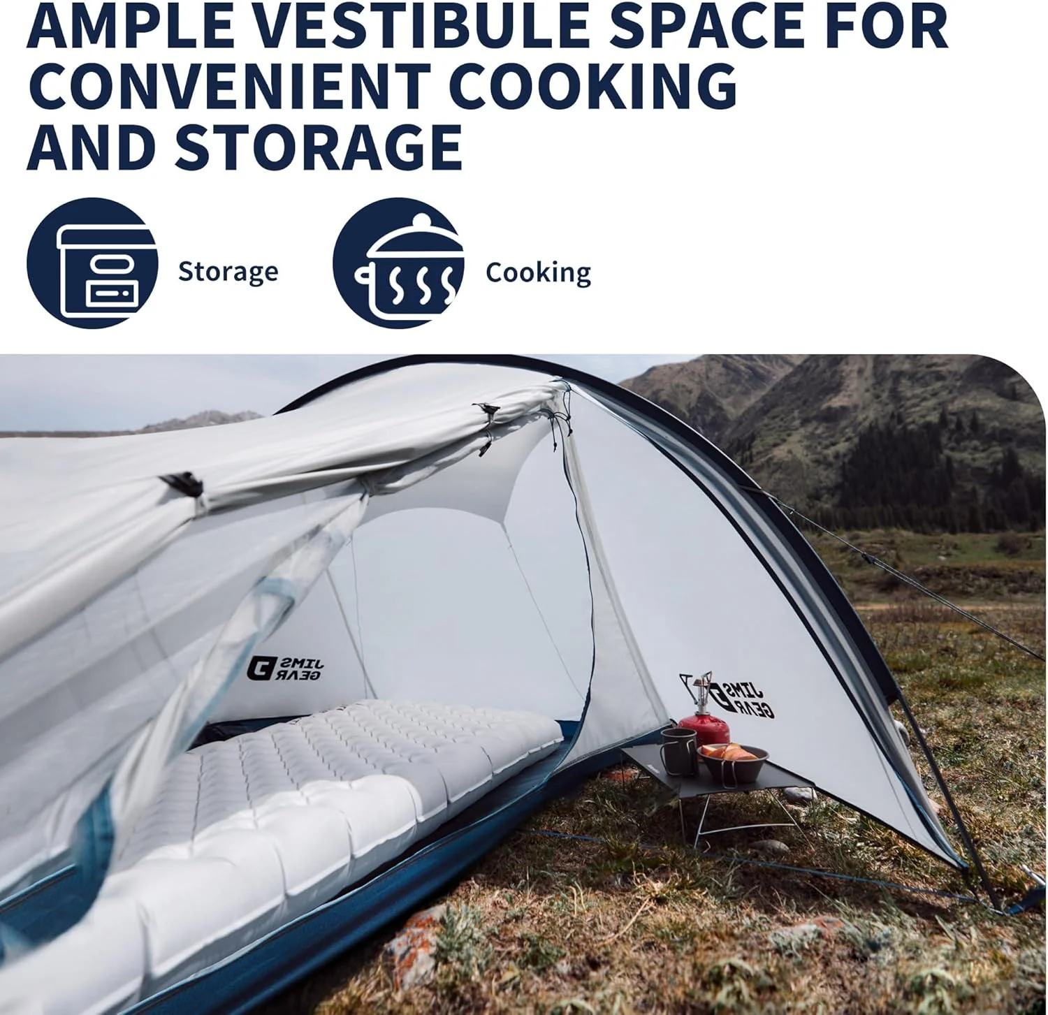 DABAN™ 2-Person Ultralight 4-Season Tunnel Tent - Image 3