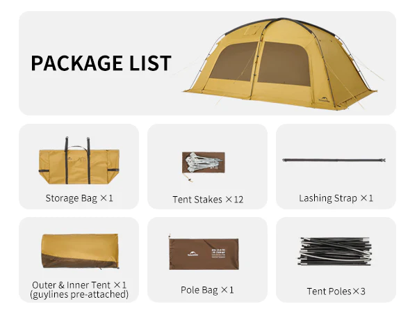 Dune™ 10.9 Pro 4-Person Hot Tent - Image 3