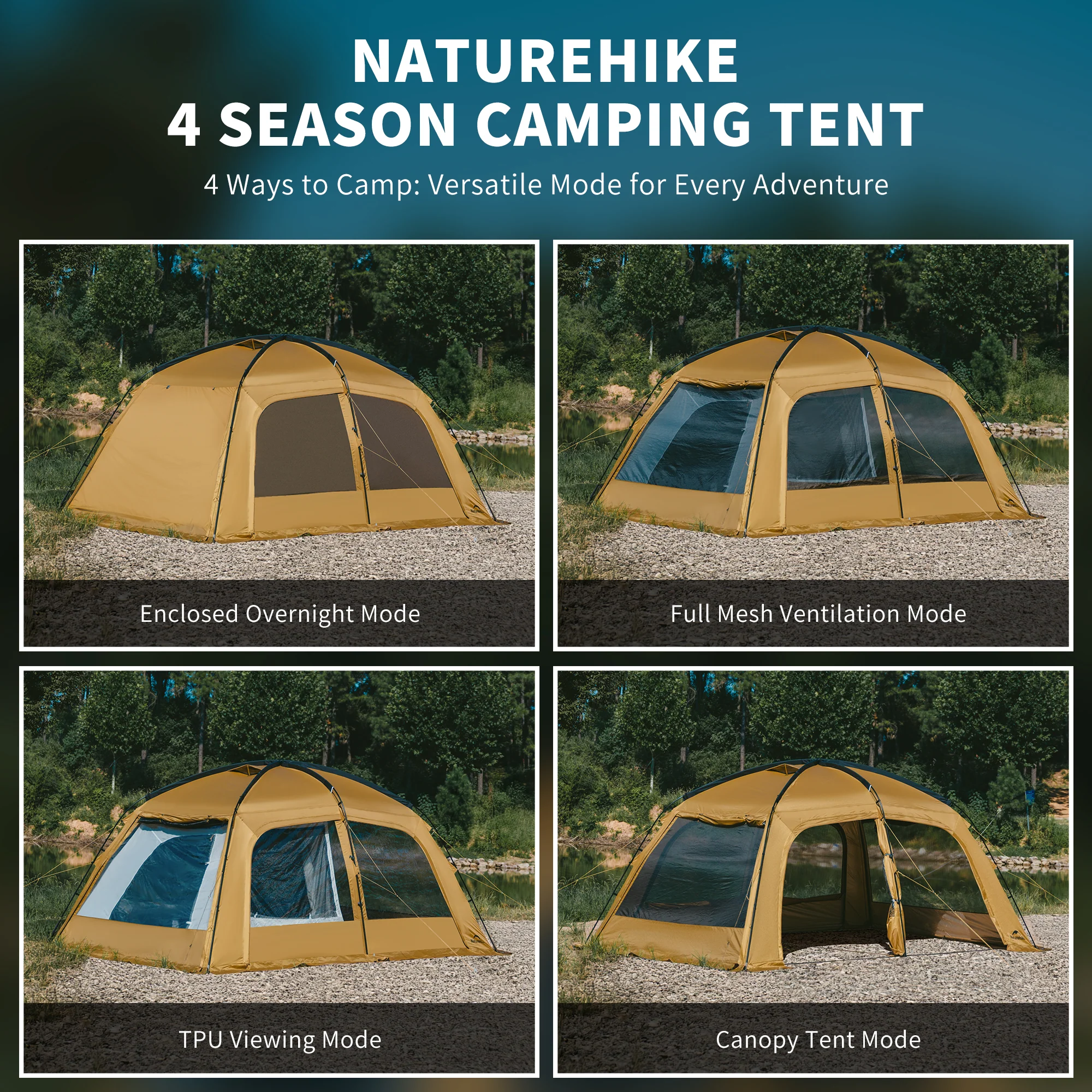 Dune™ 10.9 Pro 4-Person Hot Tent - Image 6