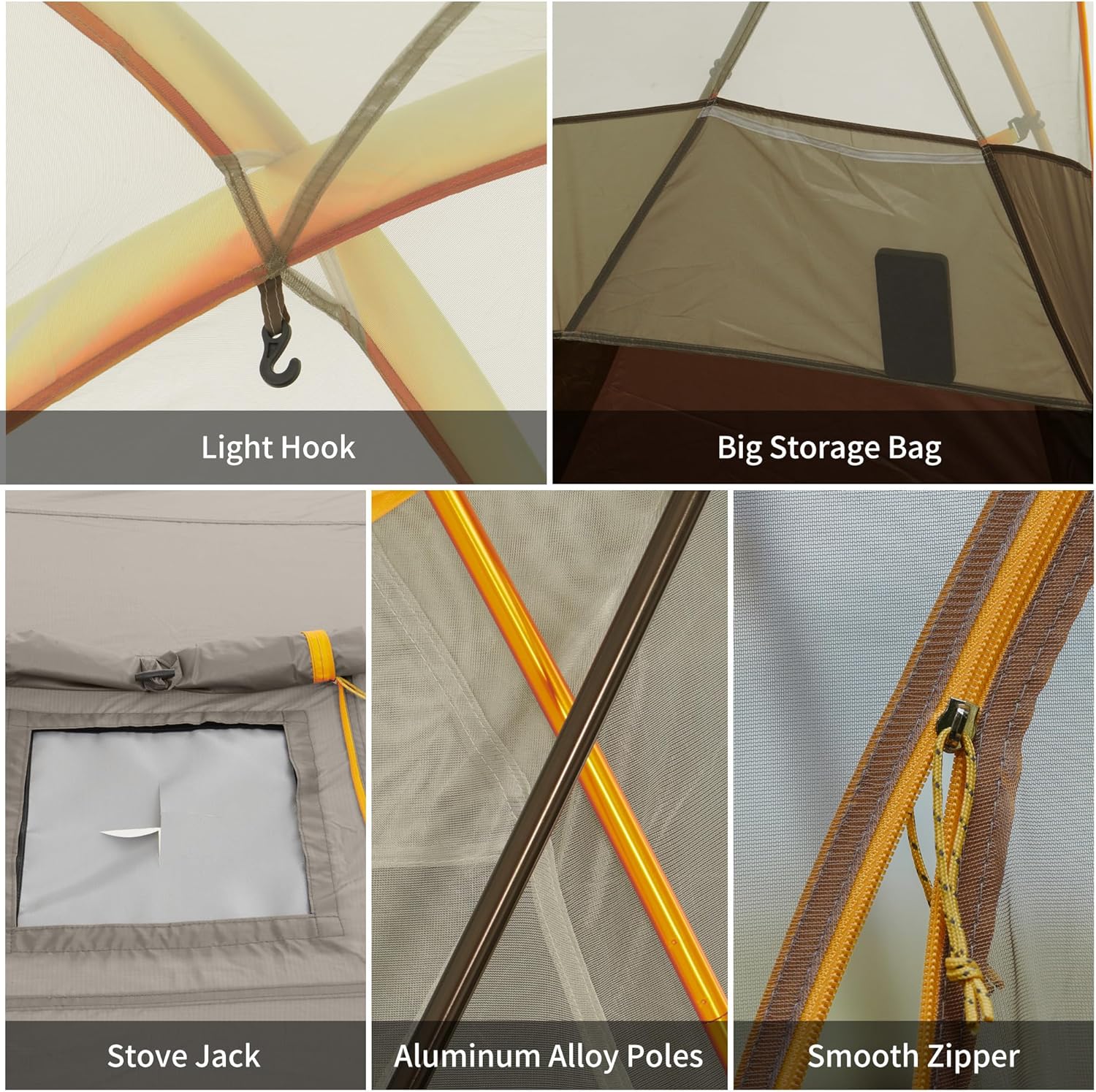 Dune™ 10.9 4-Person Hot Tent - Image 5