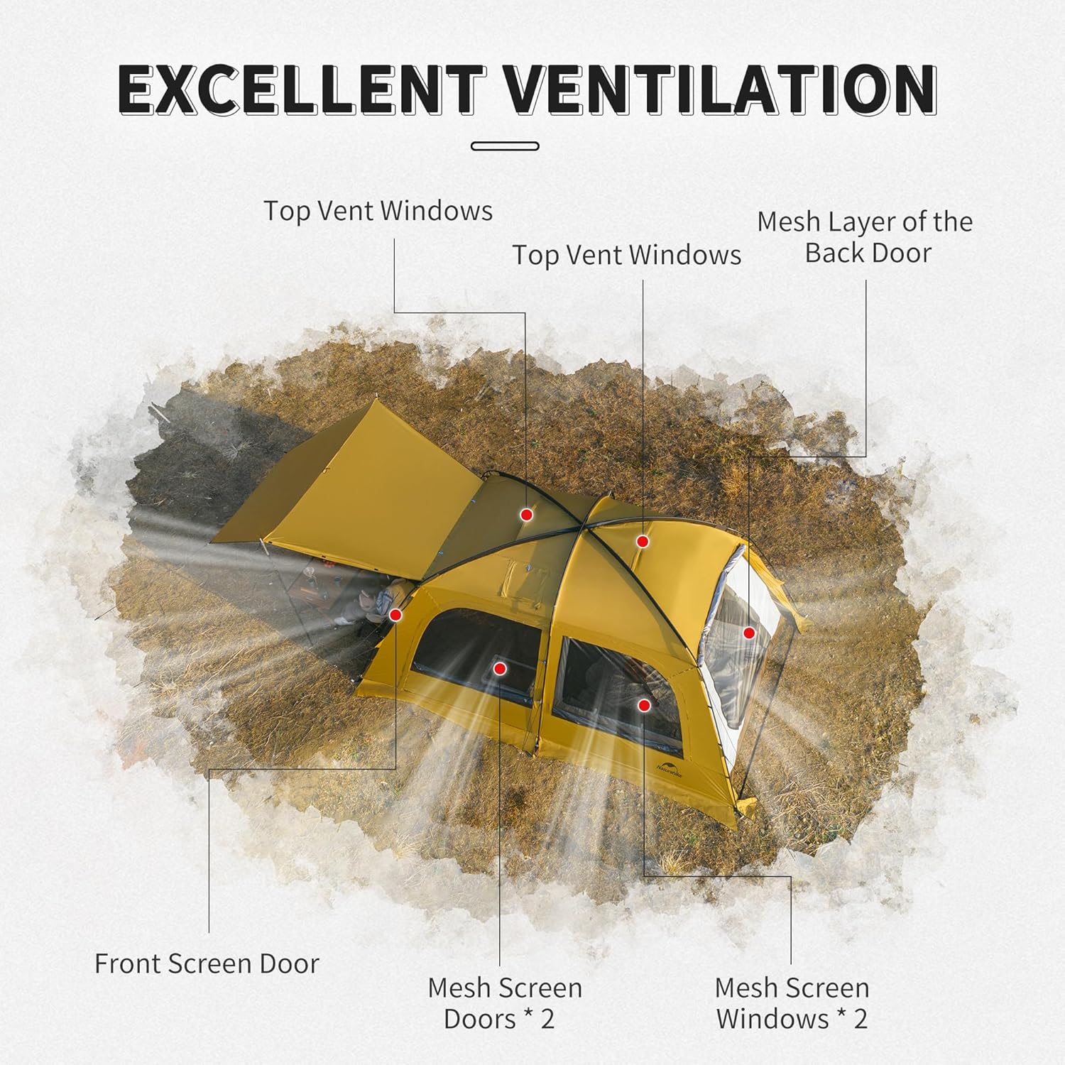 Dune™ 10.9 4-Person Hot Tent - Image 7