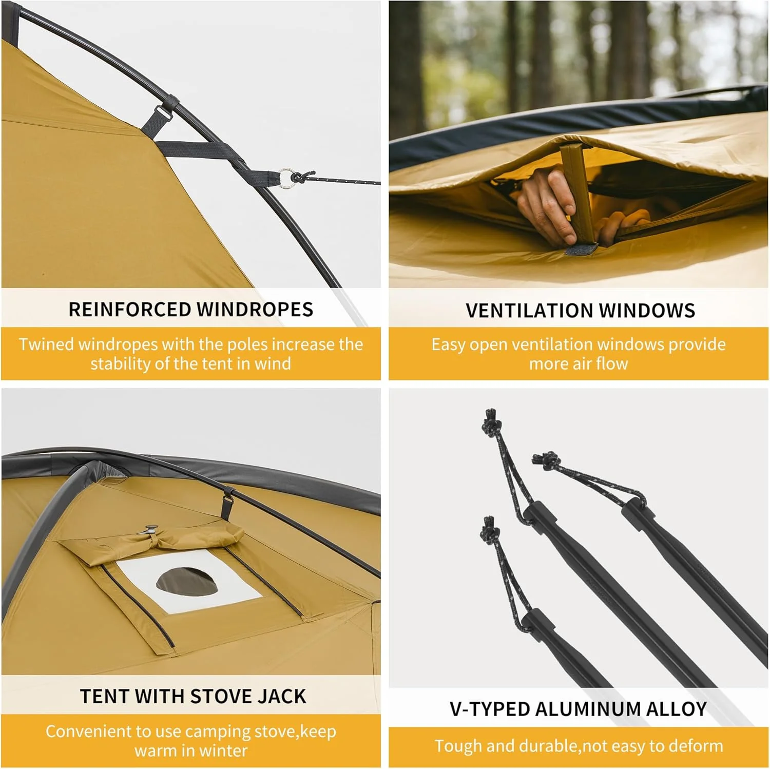 Dune™ 10.9 4-Person Hot Tent - Image 9