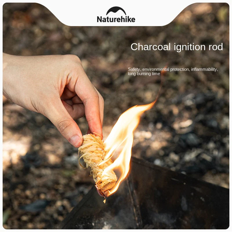 Fire Starter Wood Shavings Bundle Box Kindling Rod Stick - Image 3