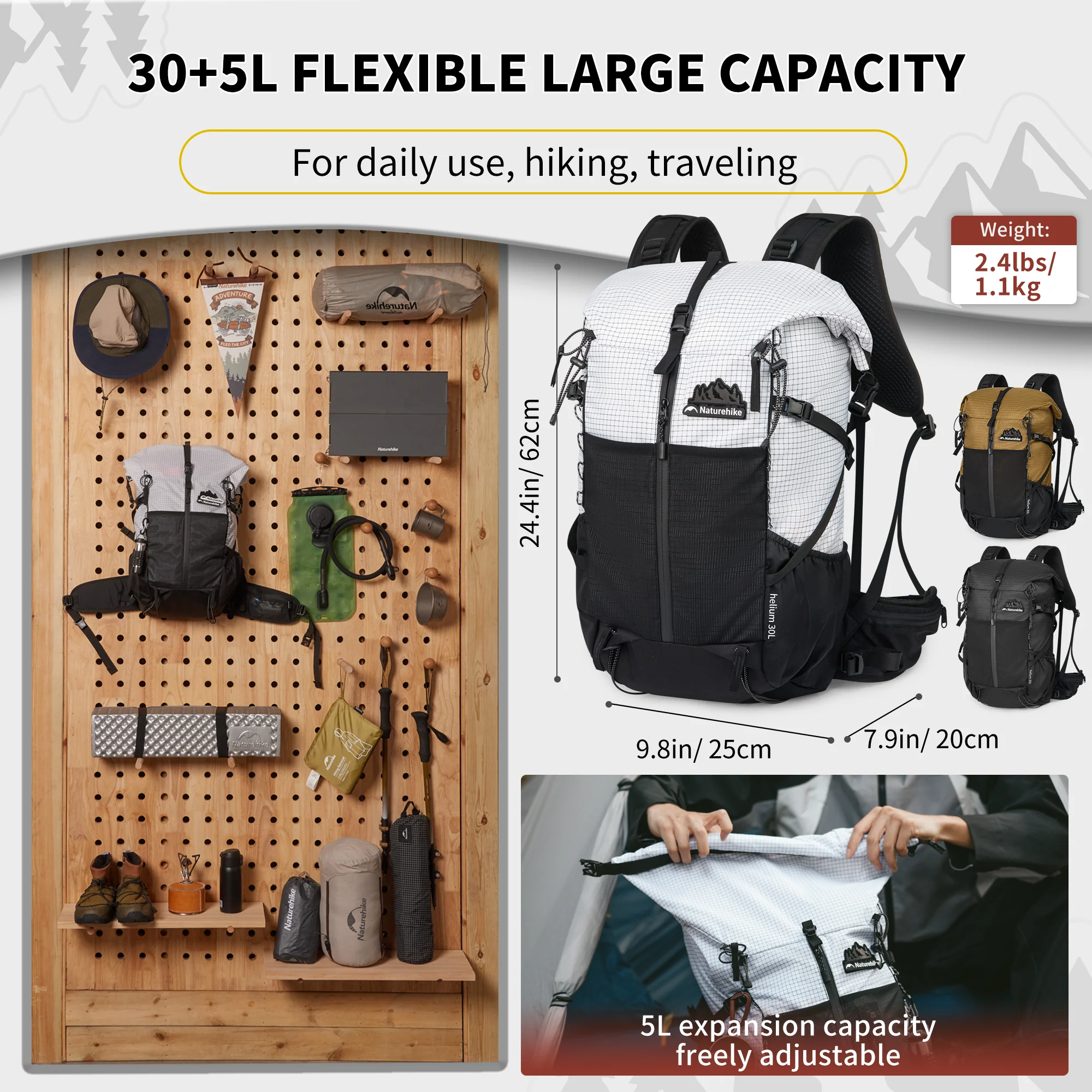 Helium™ Hiking Backpack - Image 6