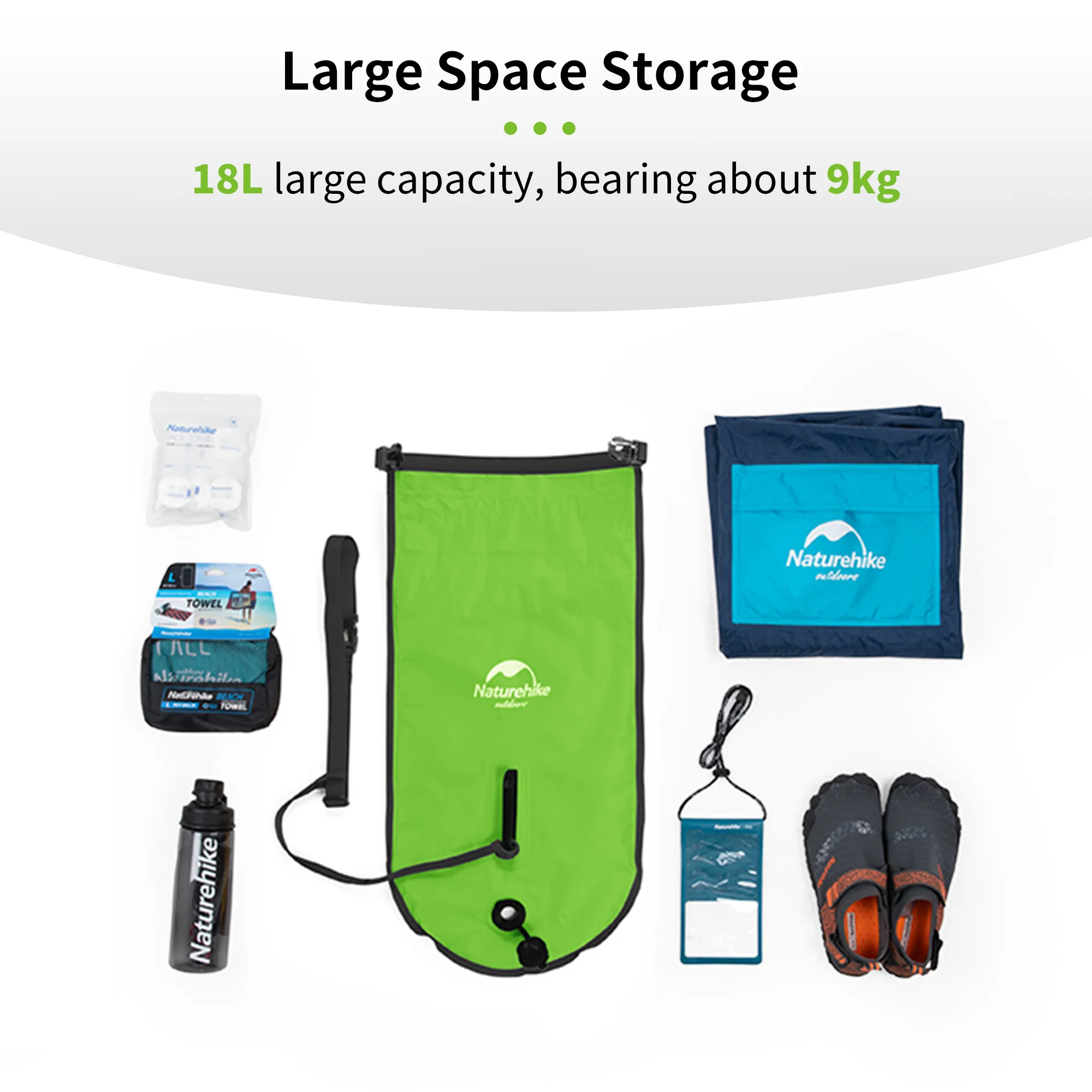 18L High Visible Safety Dry Bag - Image 11