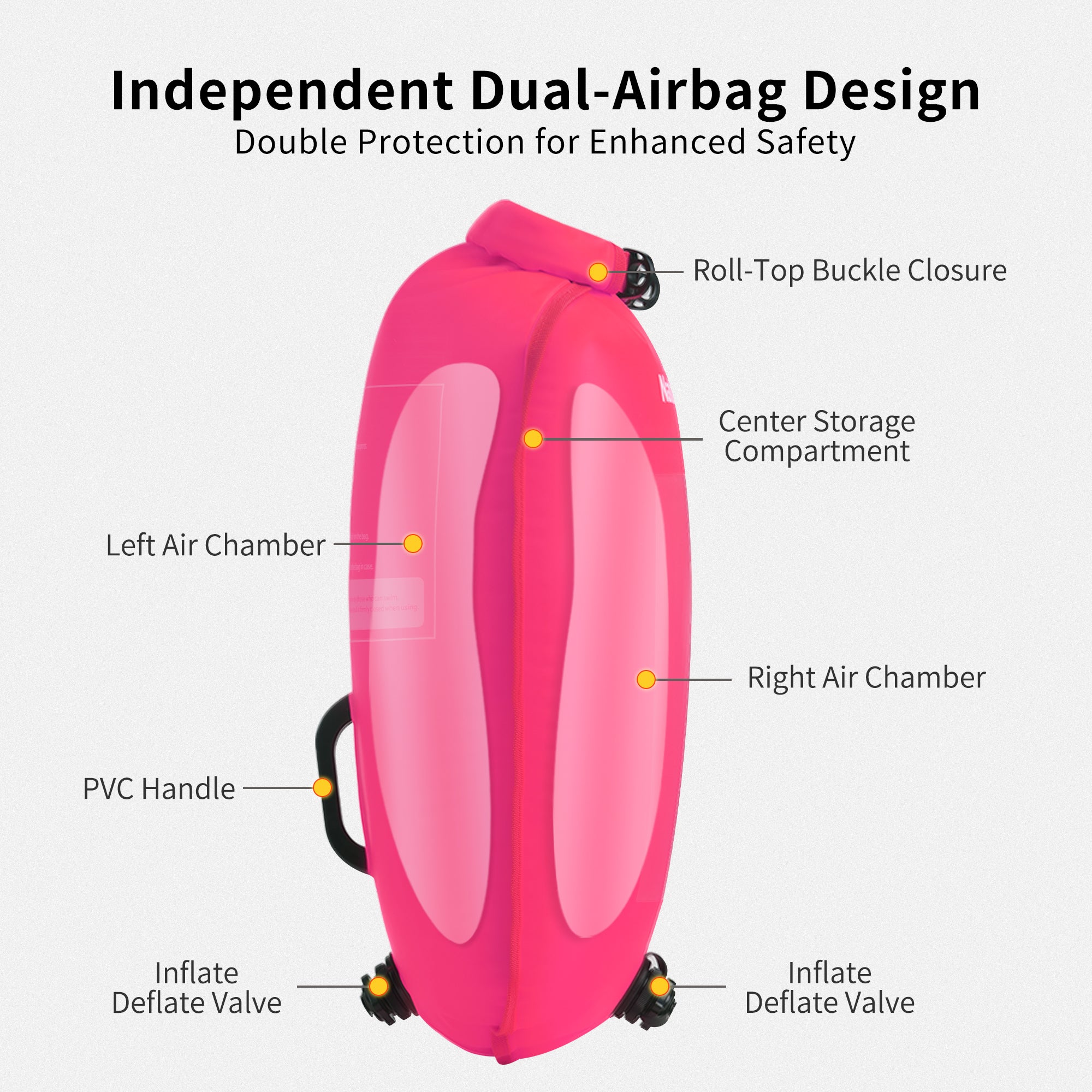 18L High Visible Safety Dry Bag - Image 18
