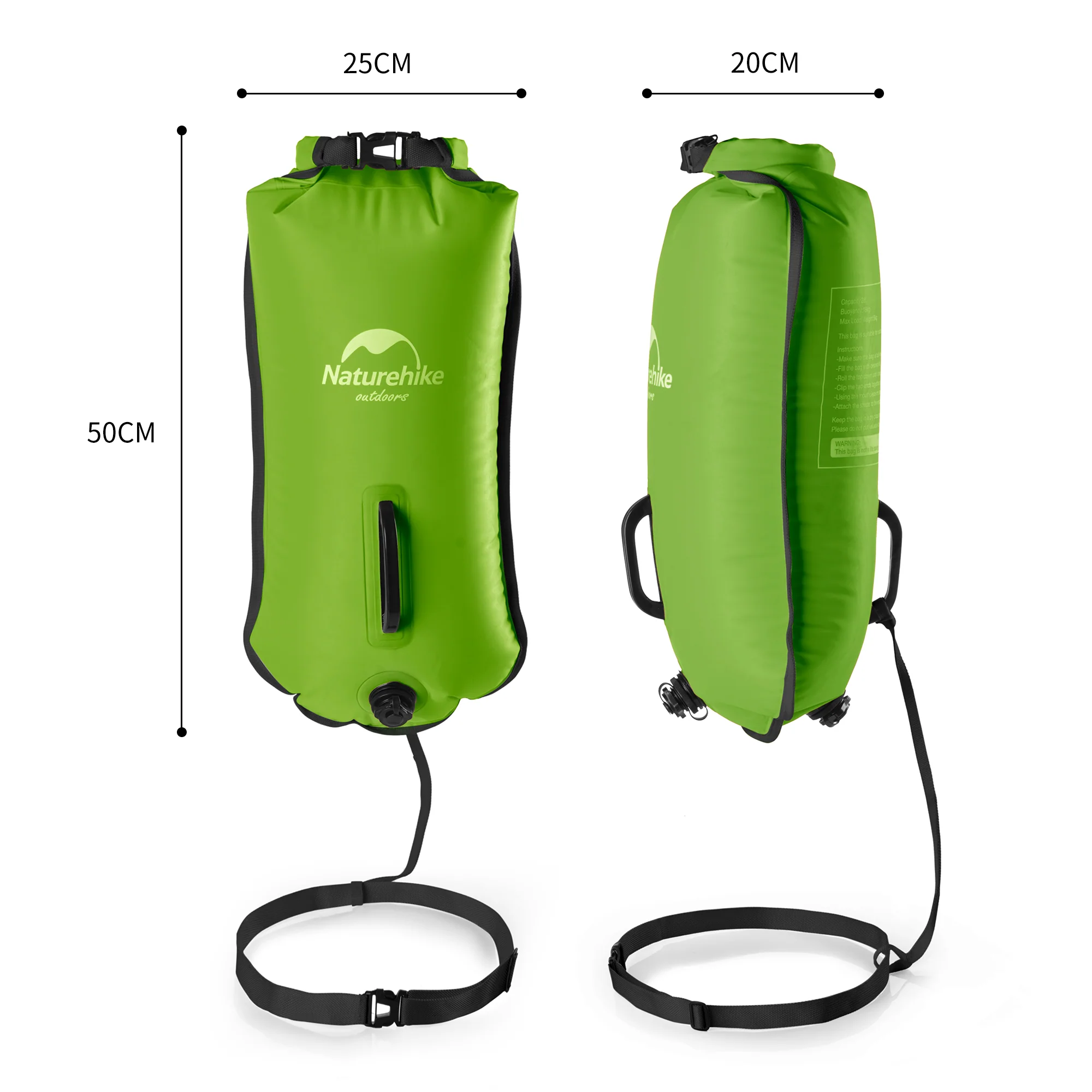 18L High Visible Safety Dry Bag - Image 5