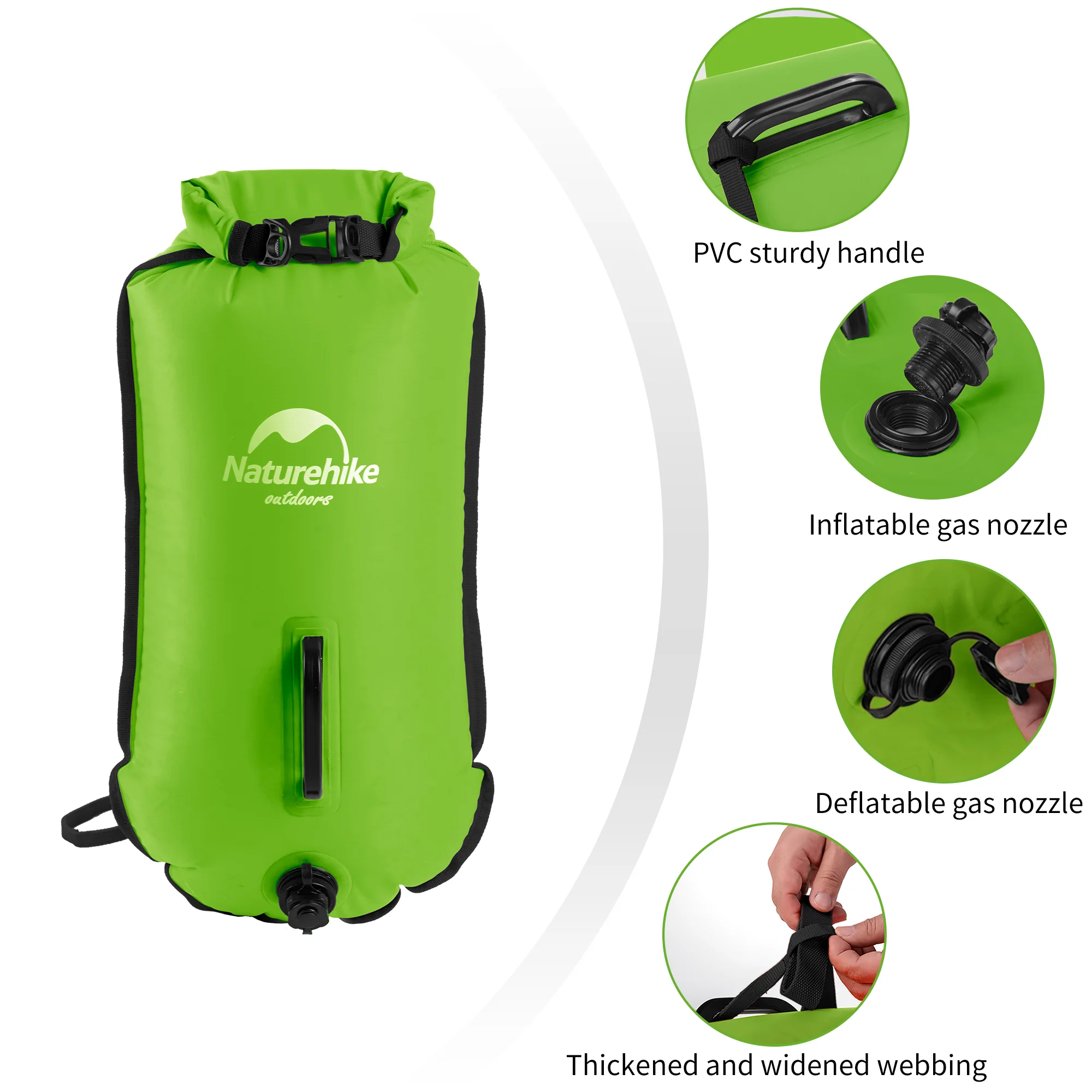 18L High Visible Safety Dry Bag - Image 6