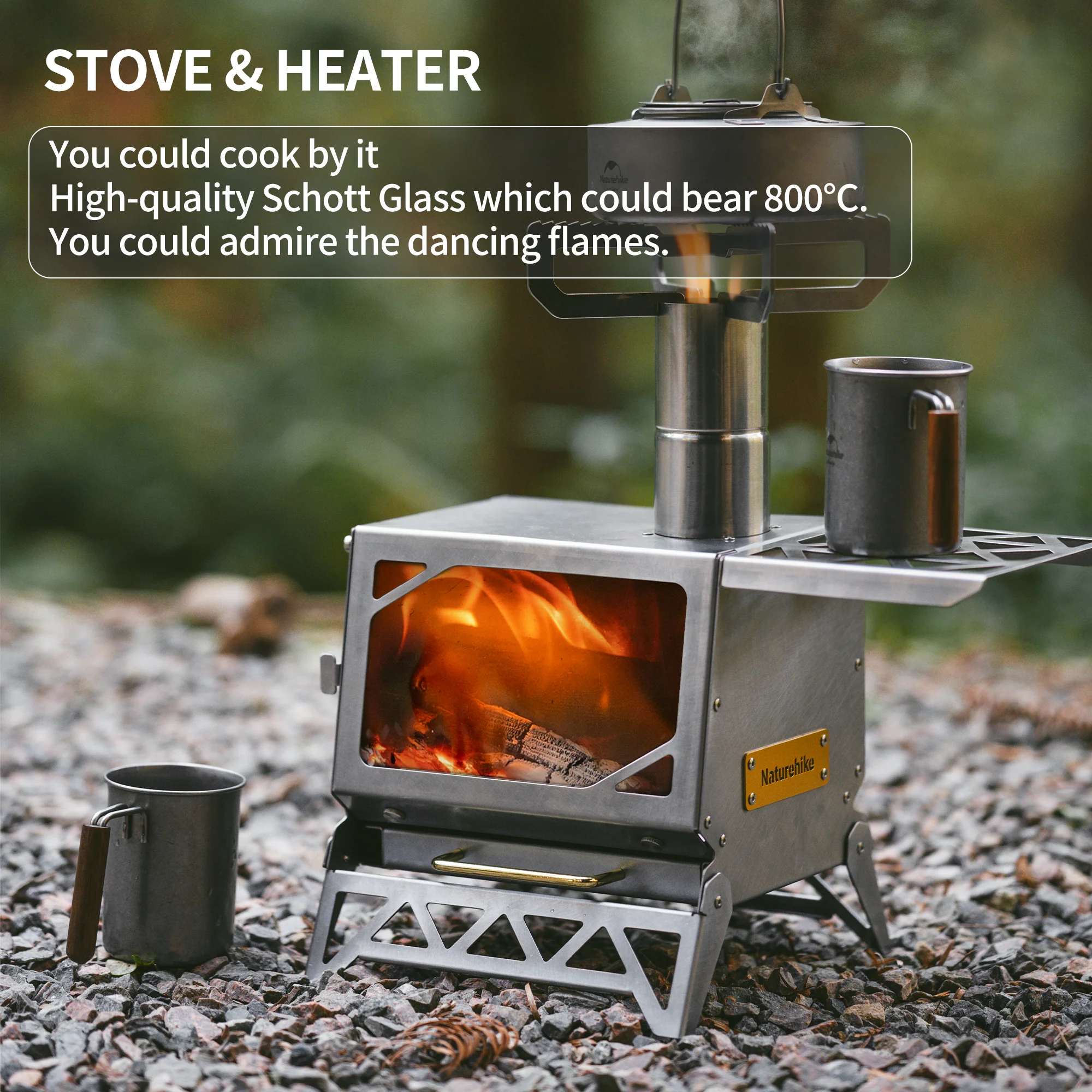 Ice Field Elf Firewood Stove - Image 4
