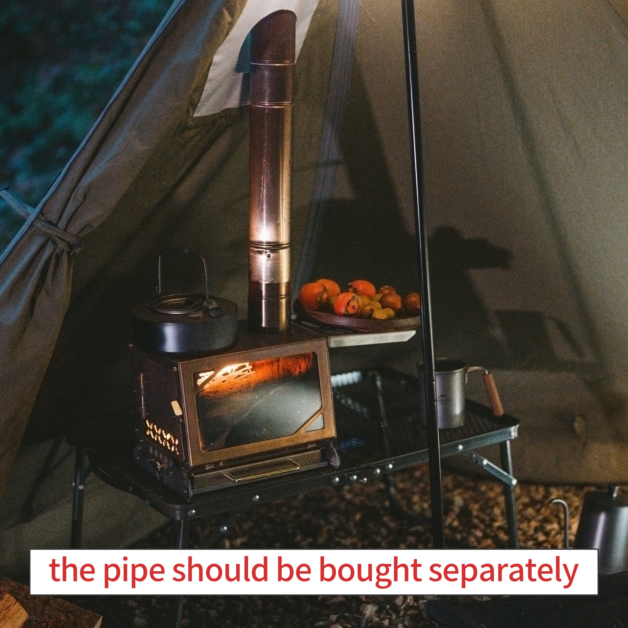 Ice Field Elf Firewood Stove - Image 9