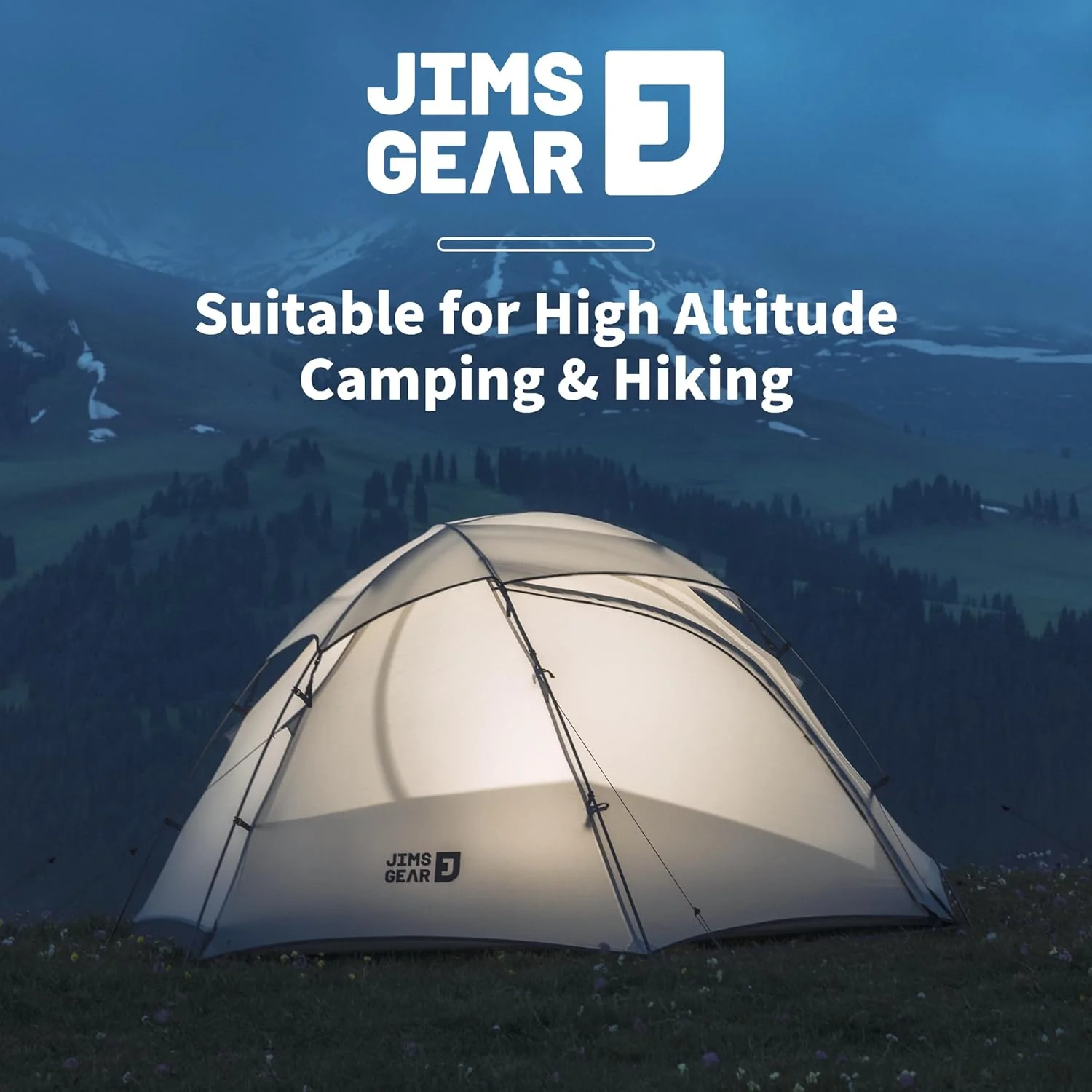 JIMS™ 1-Person Ultralight 4-Season Tent - Image 3