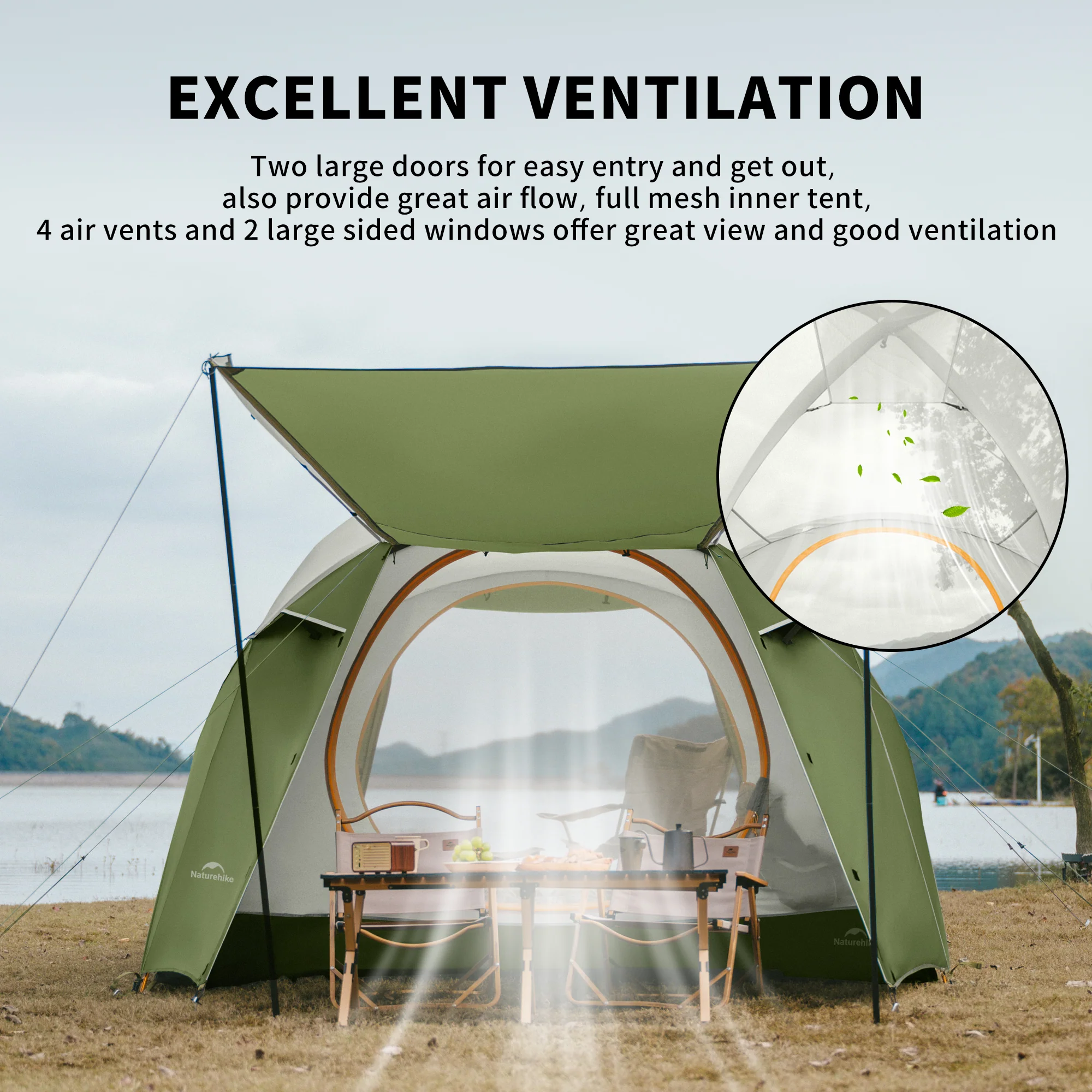 KOTA™ 4-Person Camping Tent - Image 3