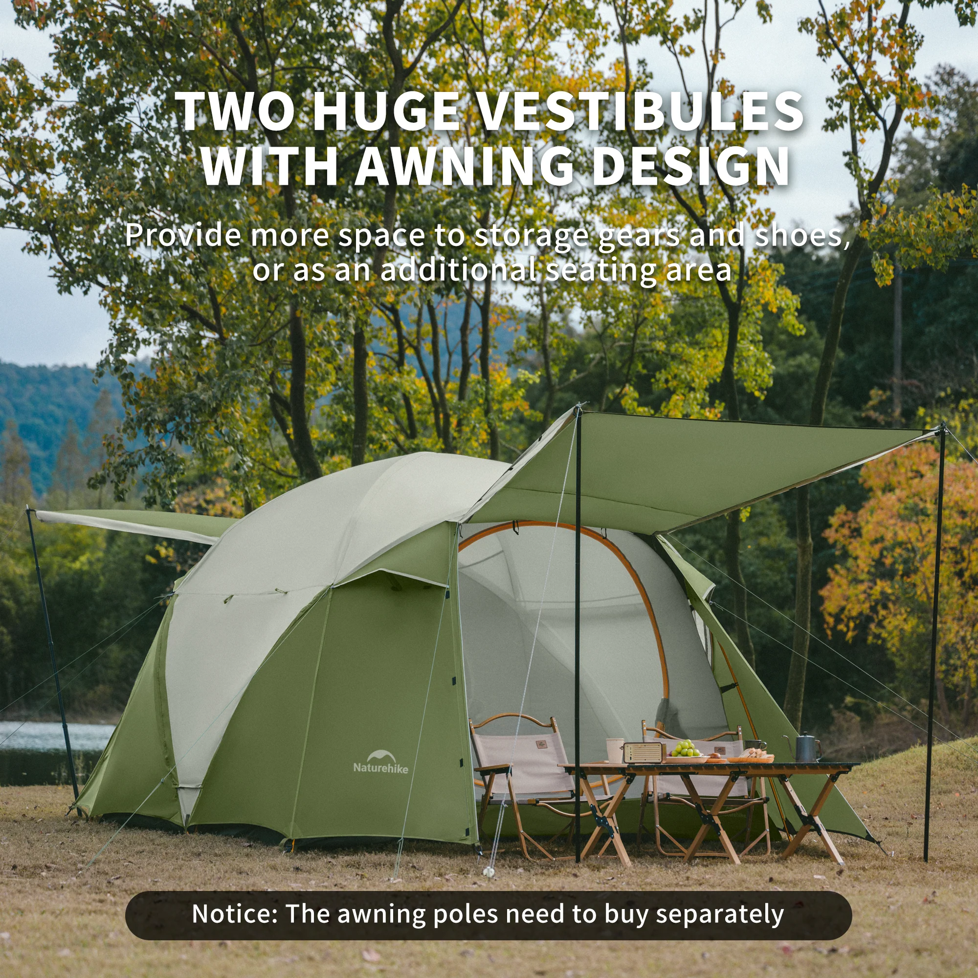 KOTA™ 4-Person Camping Tent - Image 5