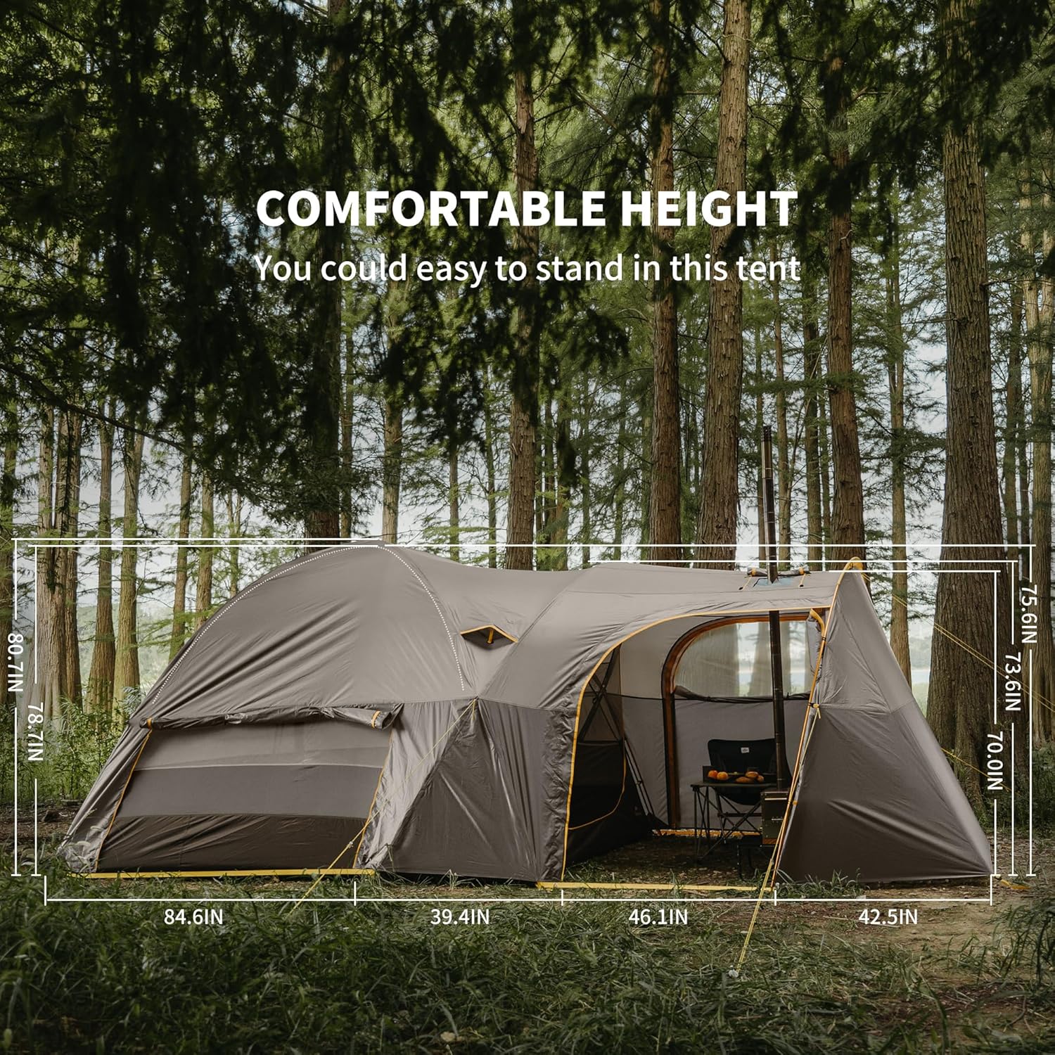 KOTA™ 6-Person Camping Tent - Image 5
