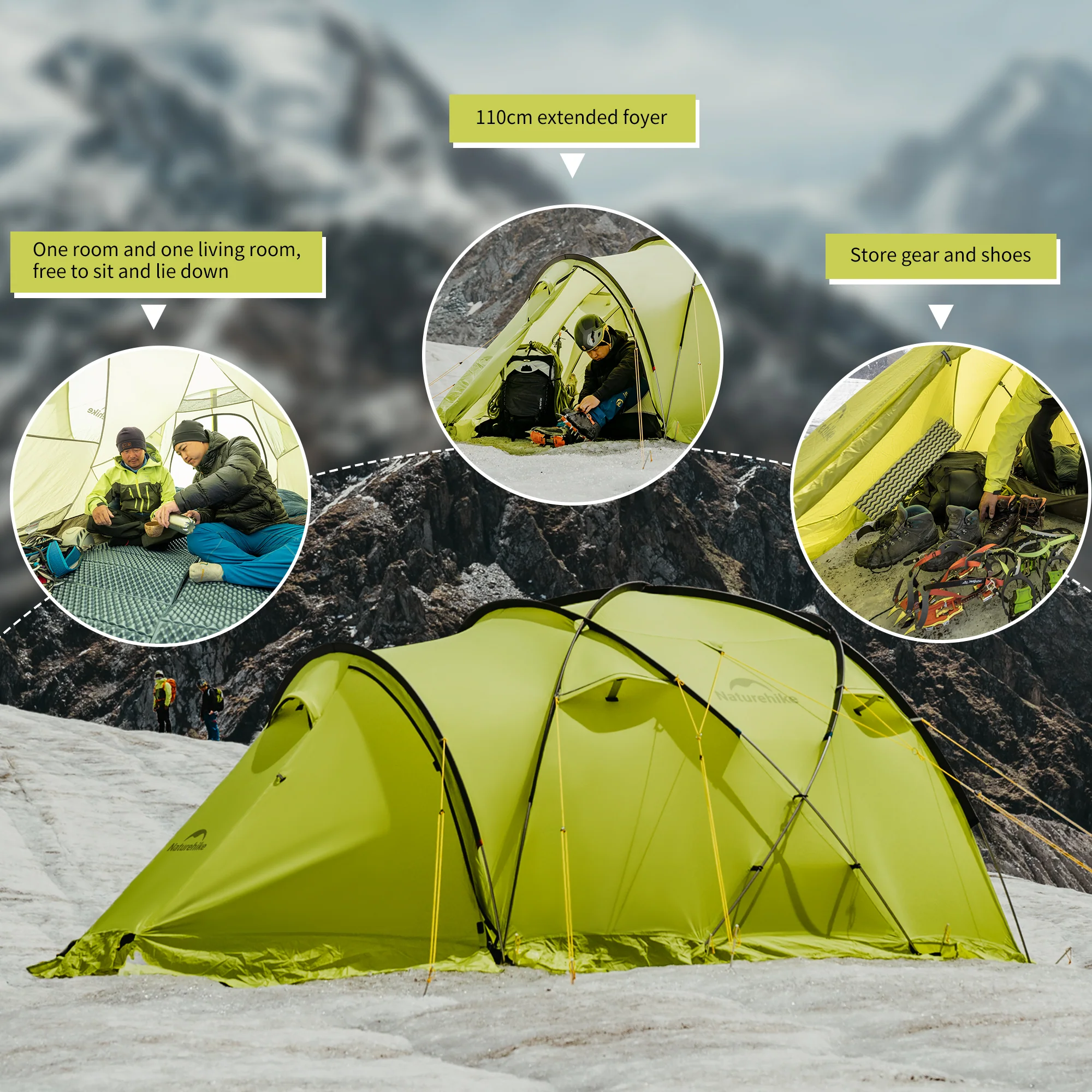 lgloo 3 Camping 4 Season Tent - Image 5